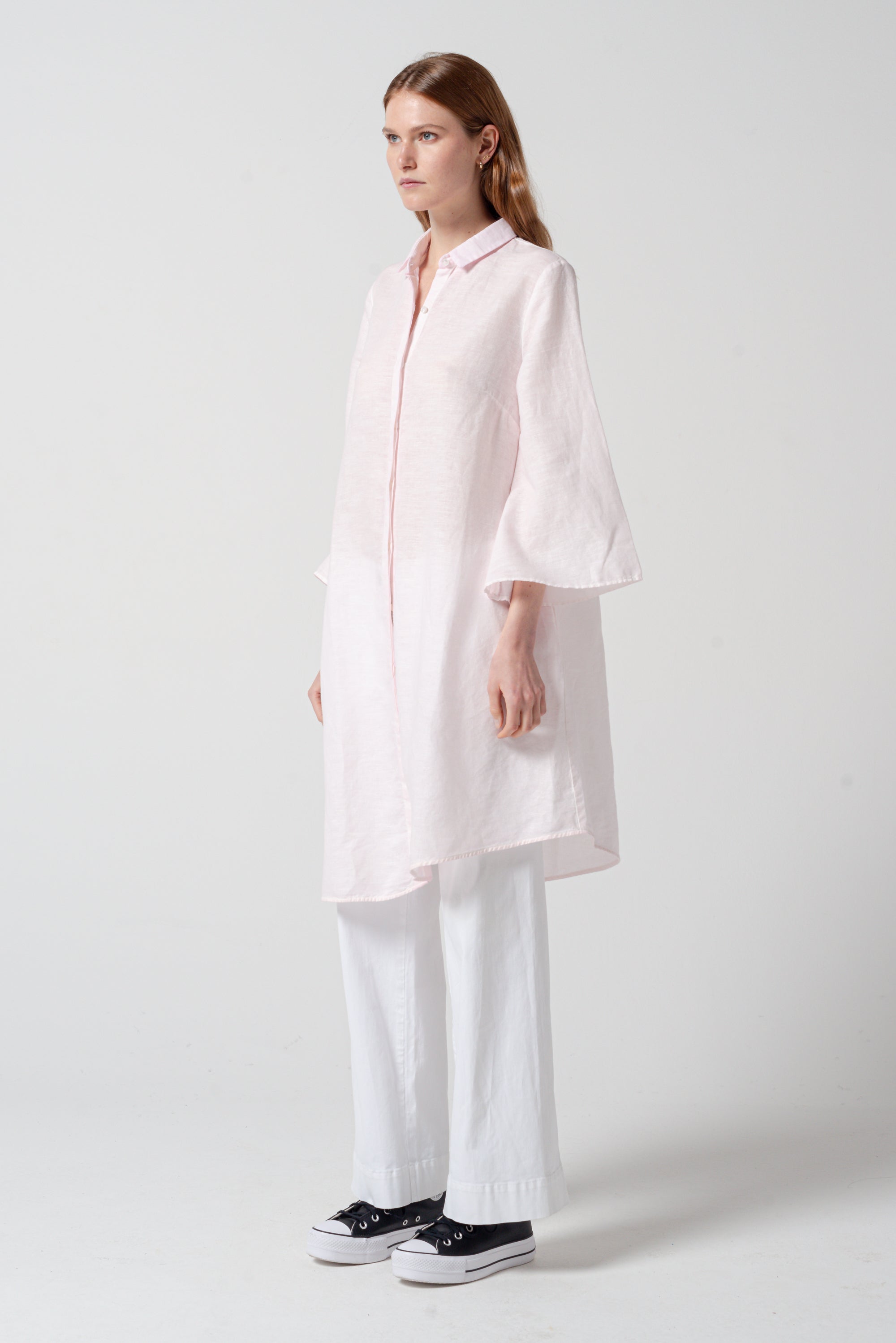 Logan Linen Blend - Rose