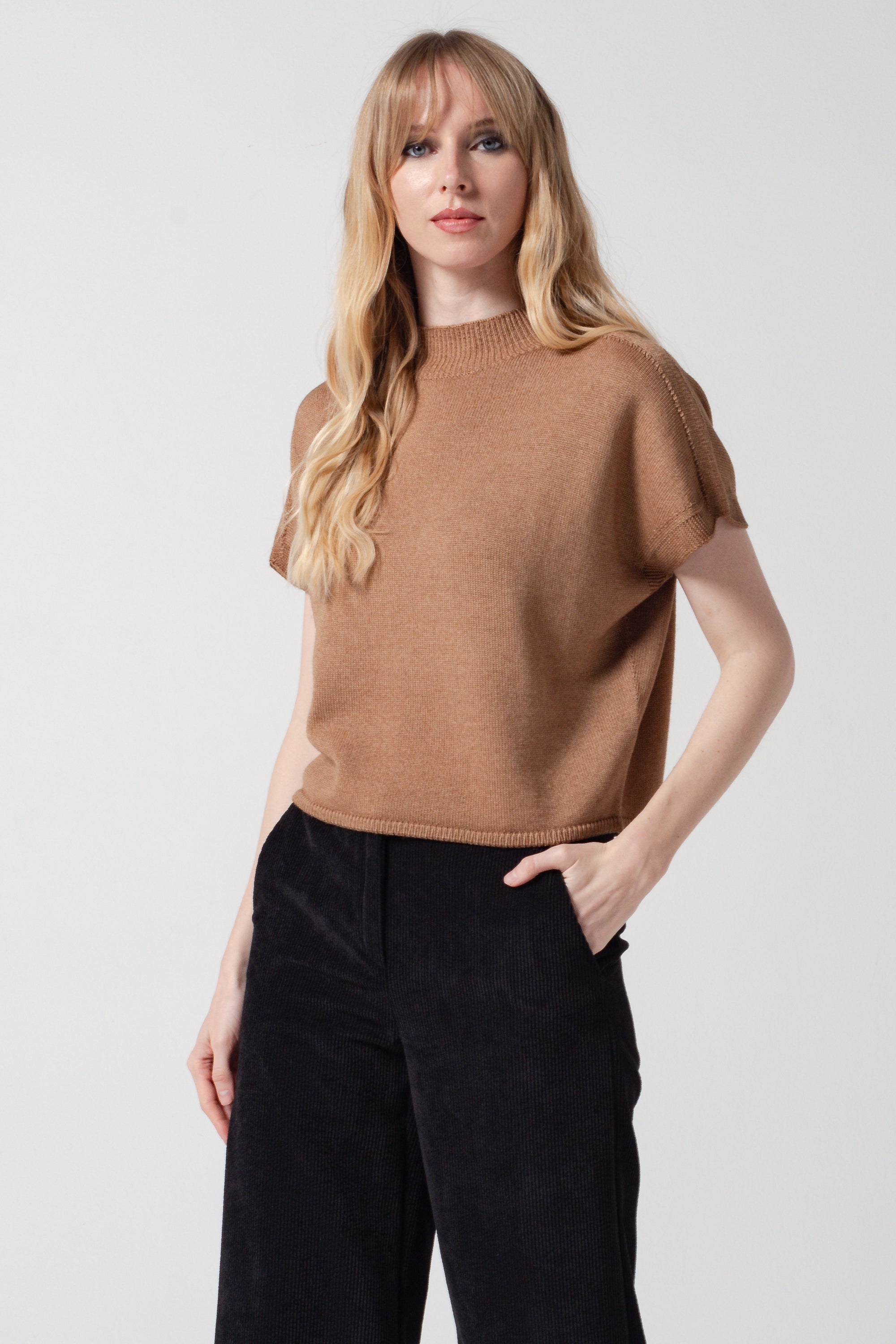 Perth Poncho - Terra