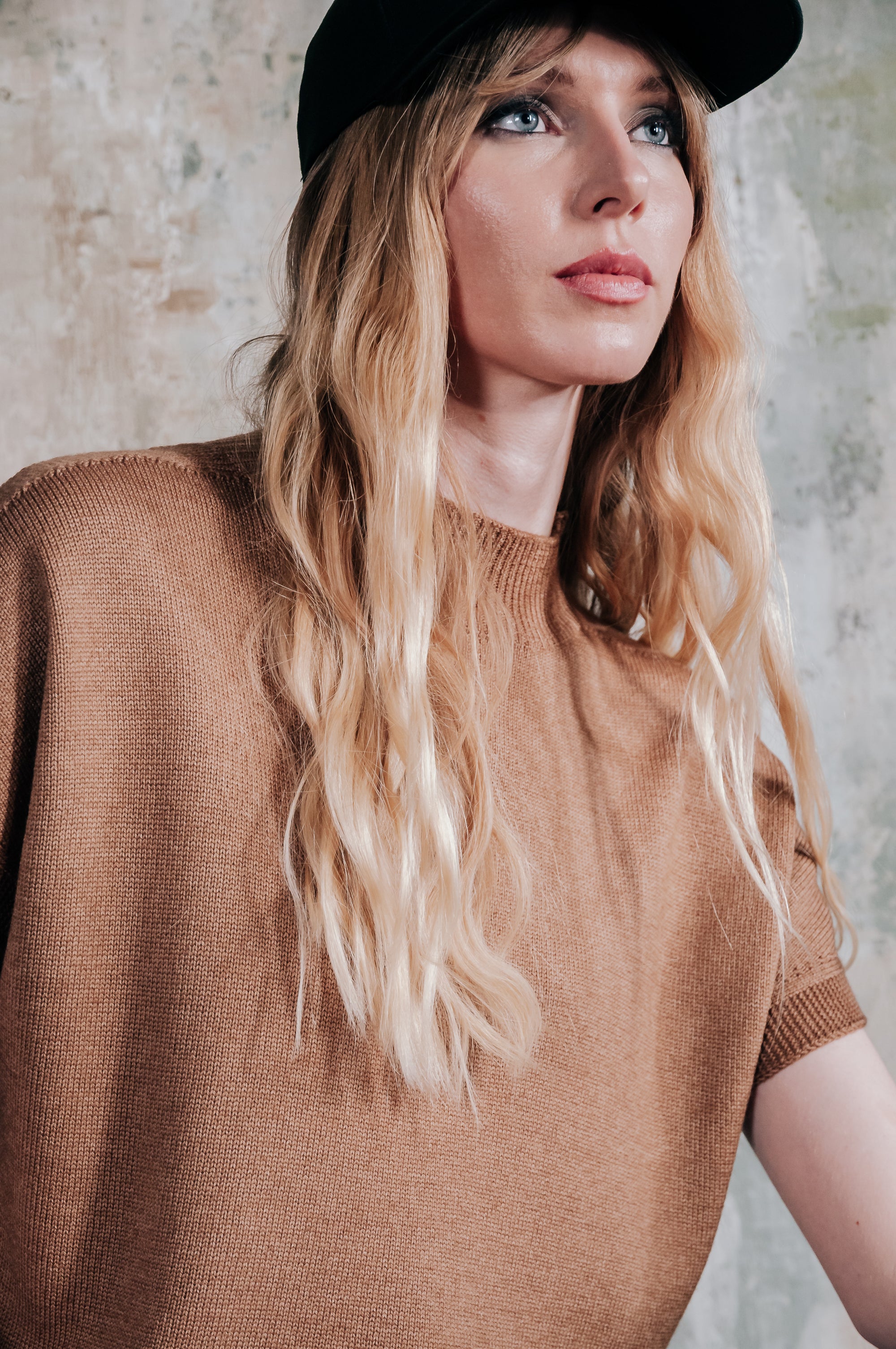 Perth Poncho - Terra