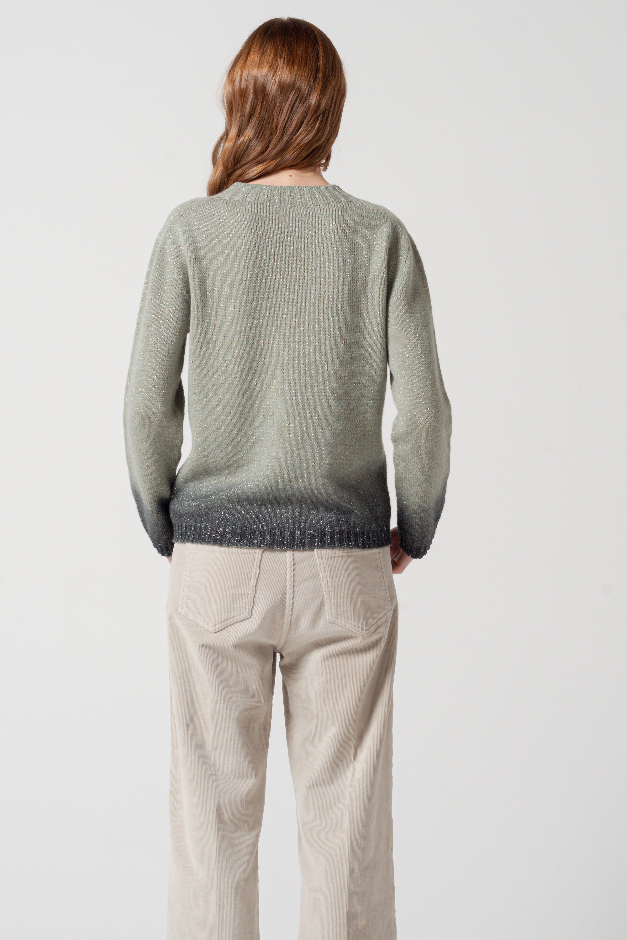 Eldon Eclissi Shades - Crewneck w Lurex - Venere Shaded