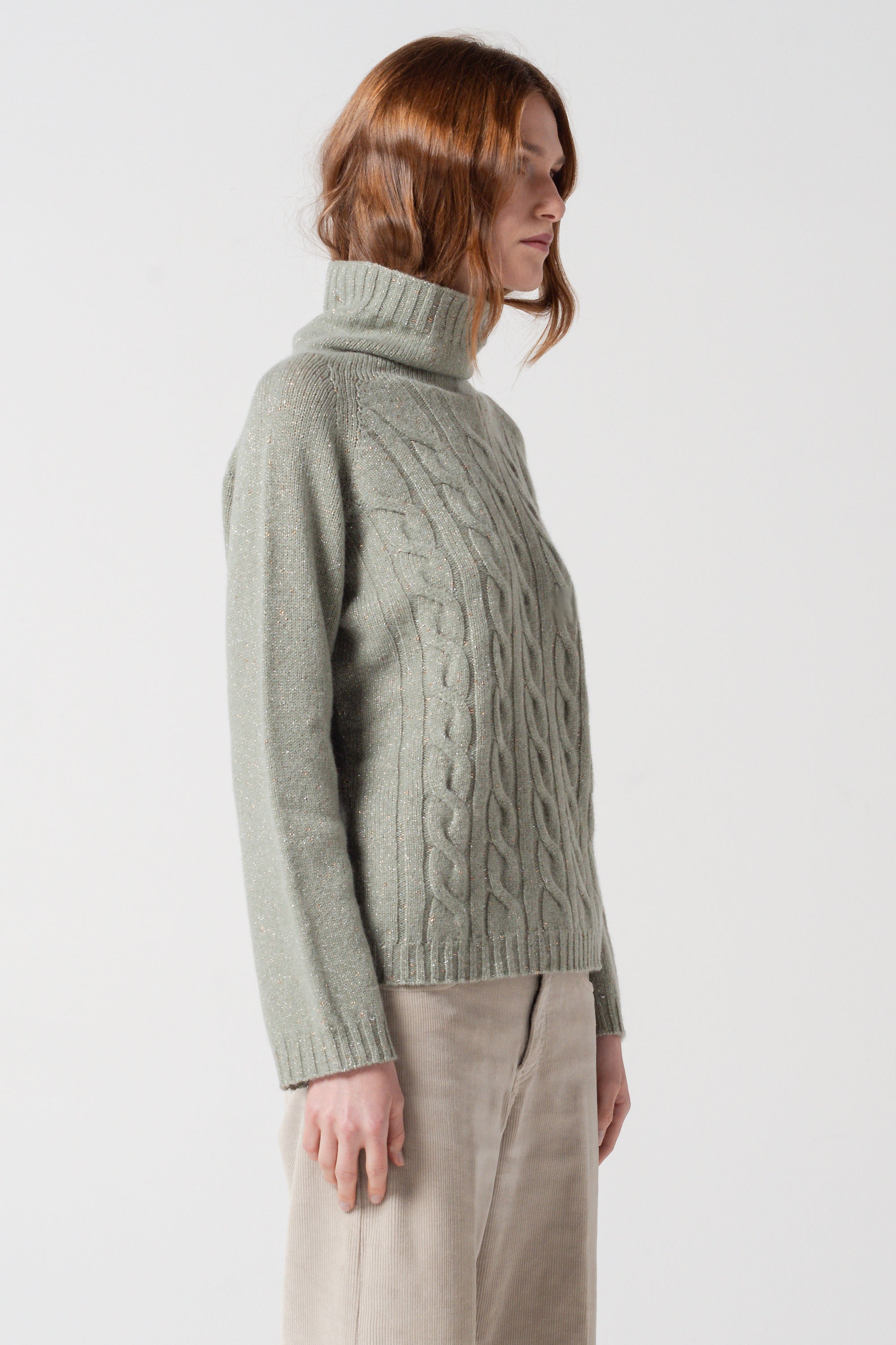 Dalton Cable Sweater - Venere