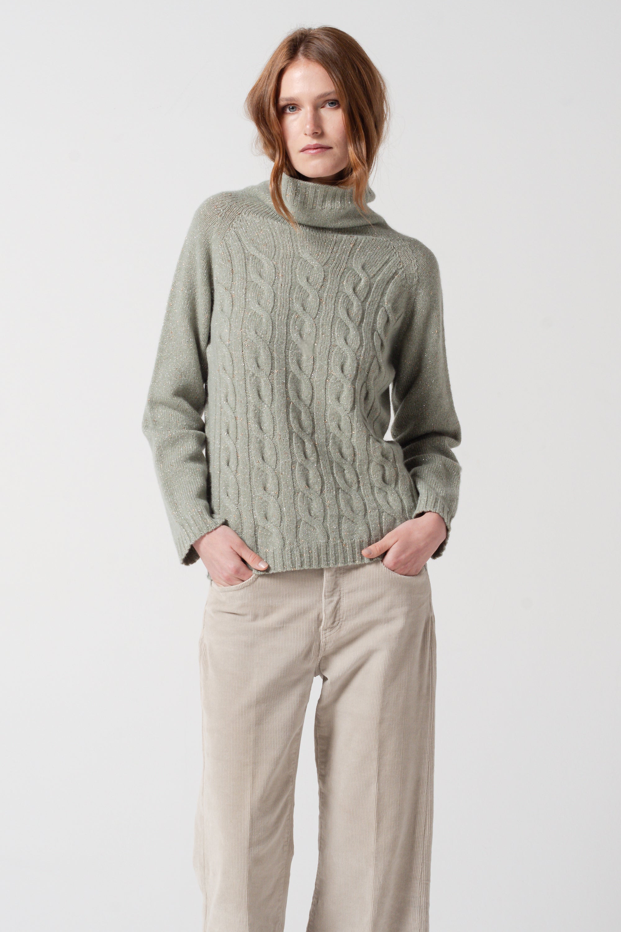 Dalton Cable Sweater - Venere