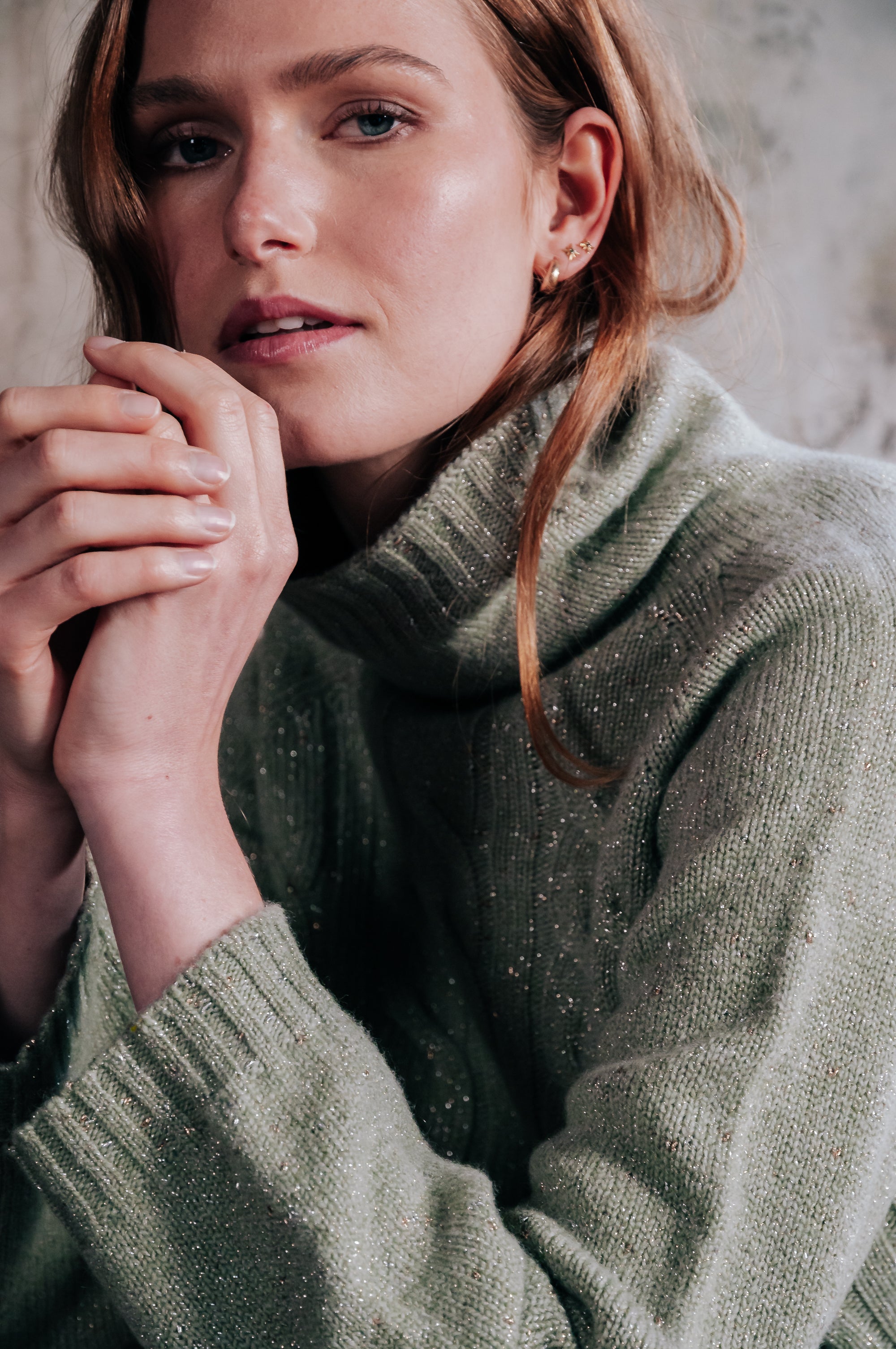 Dalton Cable Sweater - Venere