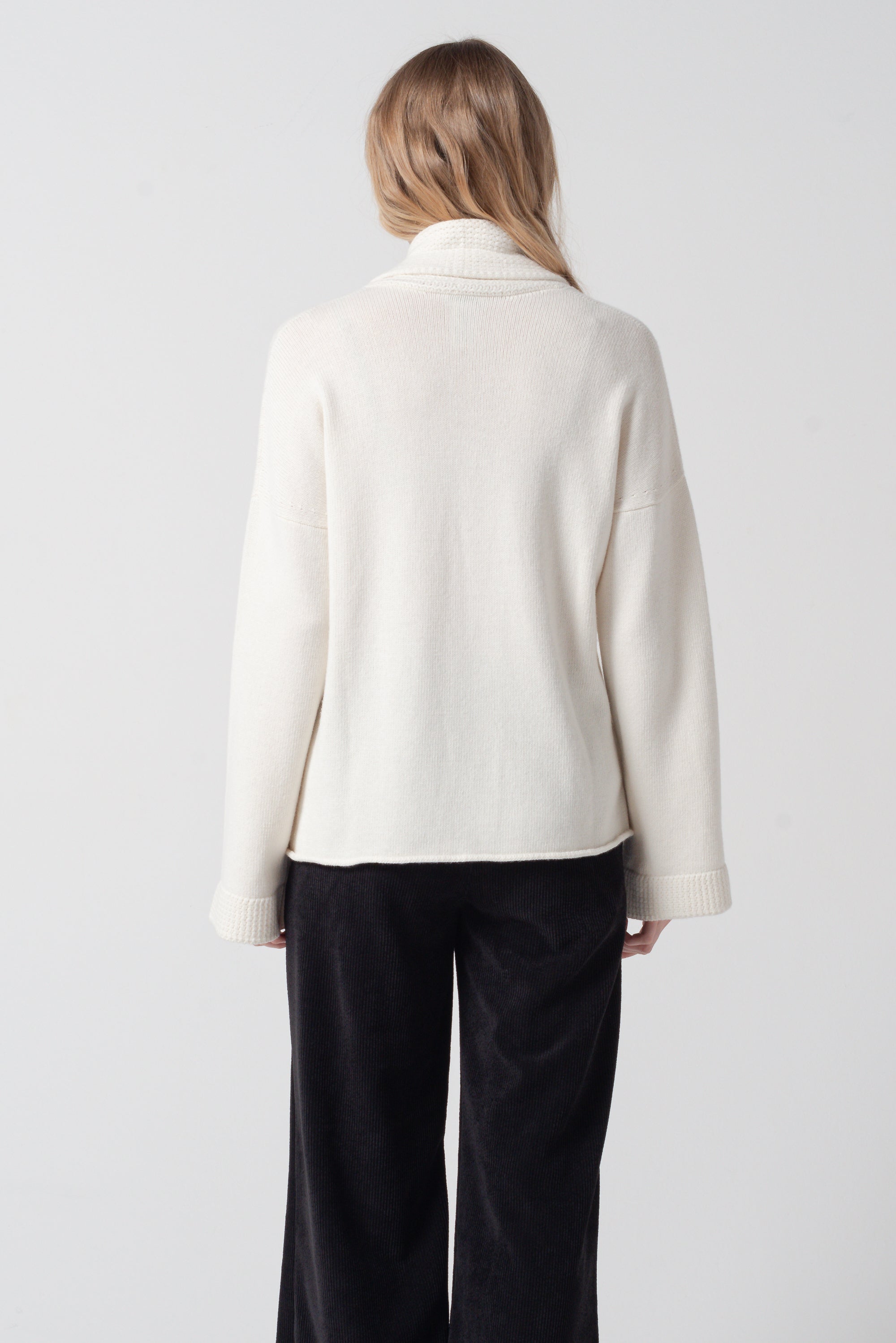 Pilaz - Long Sleeve Cardi - Foam