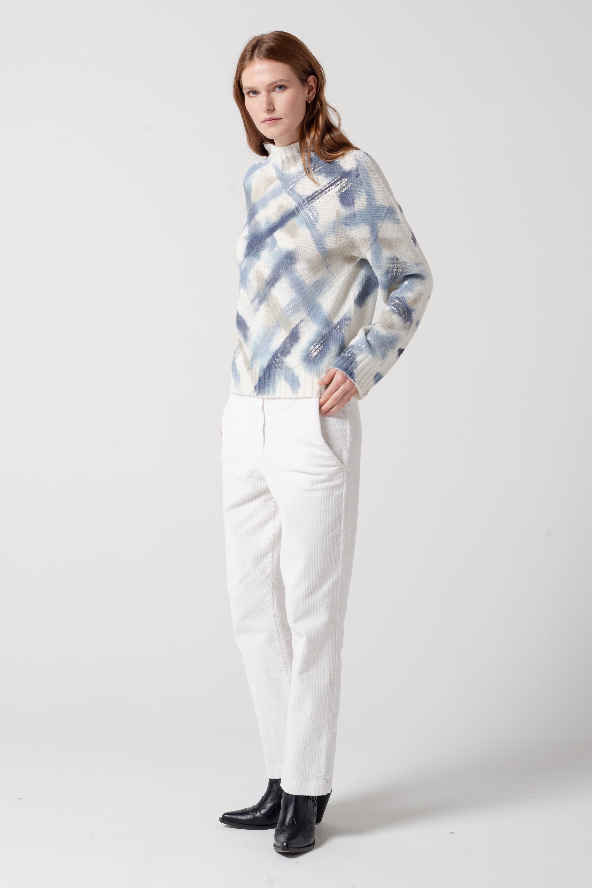 Ayas Turtle Neck Sweater - Icegrid