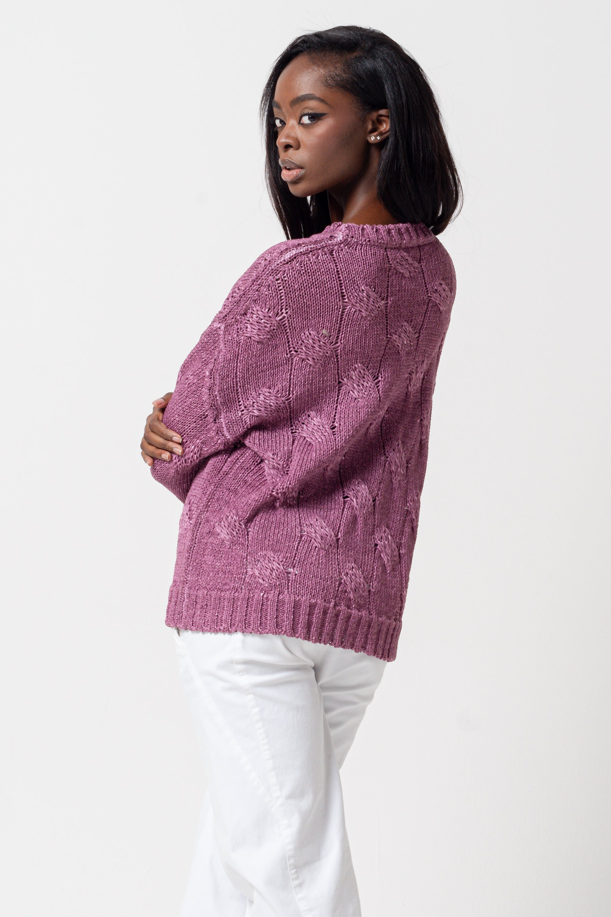 Chloe Knit - Vino