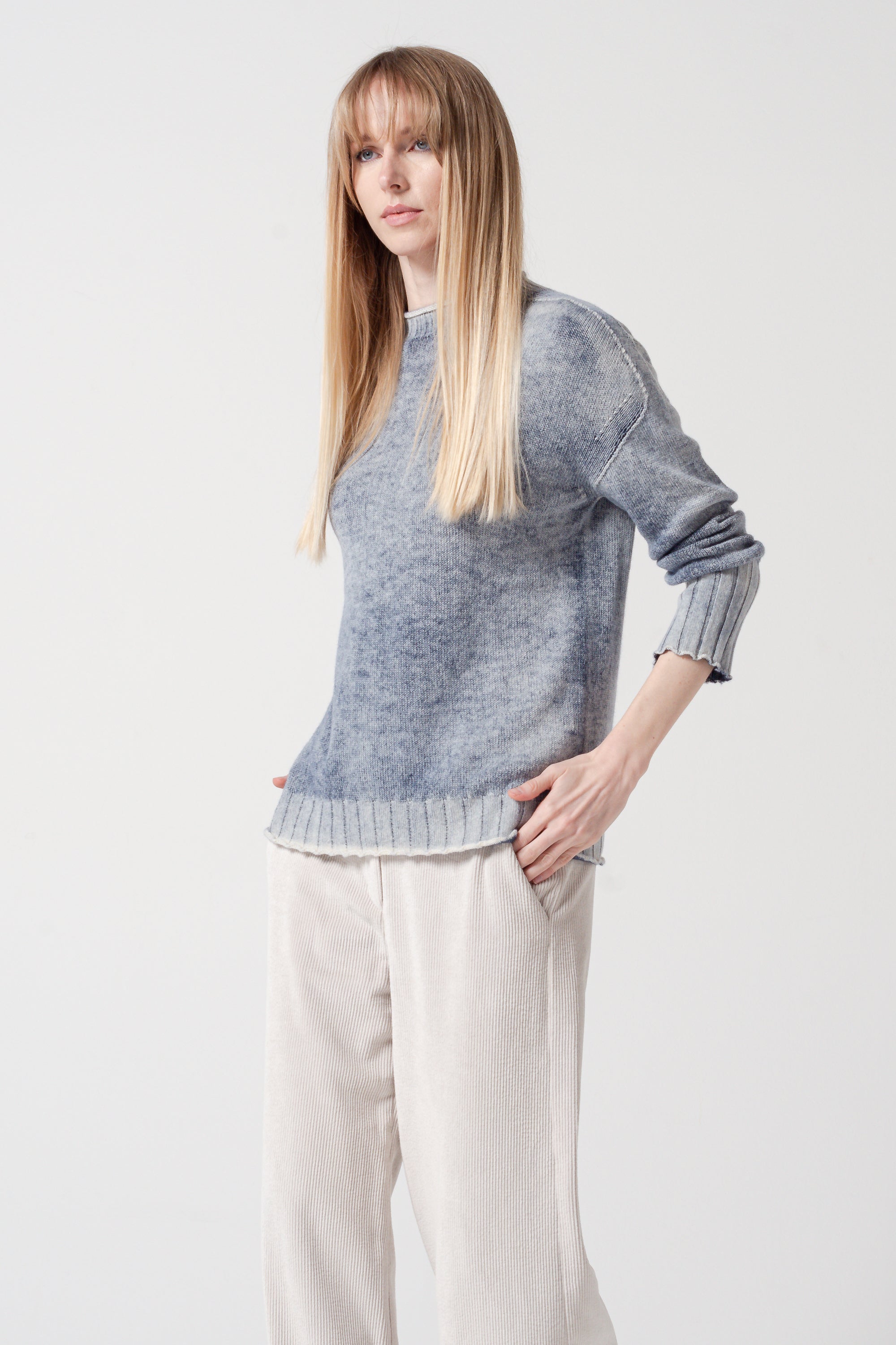 Naomi Frost Art - Navy