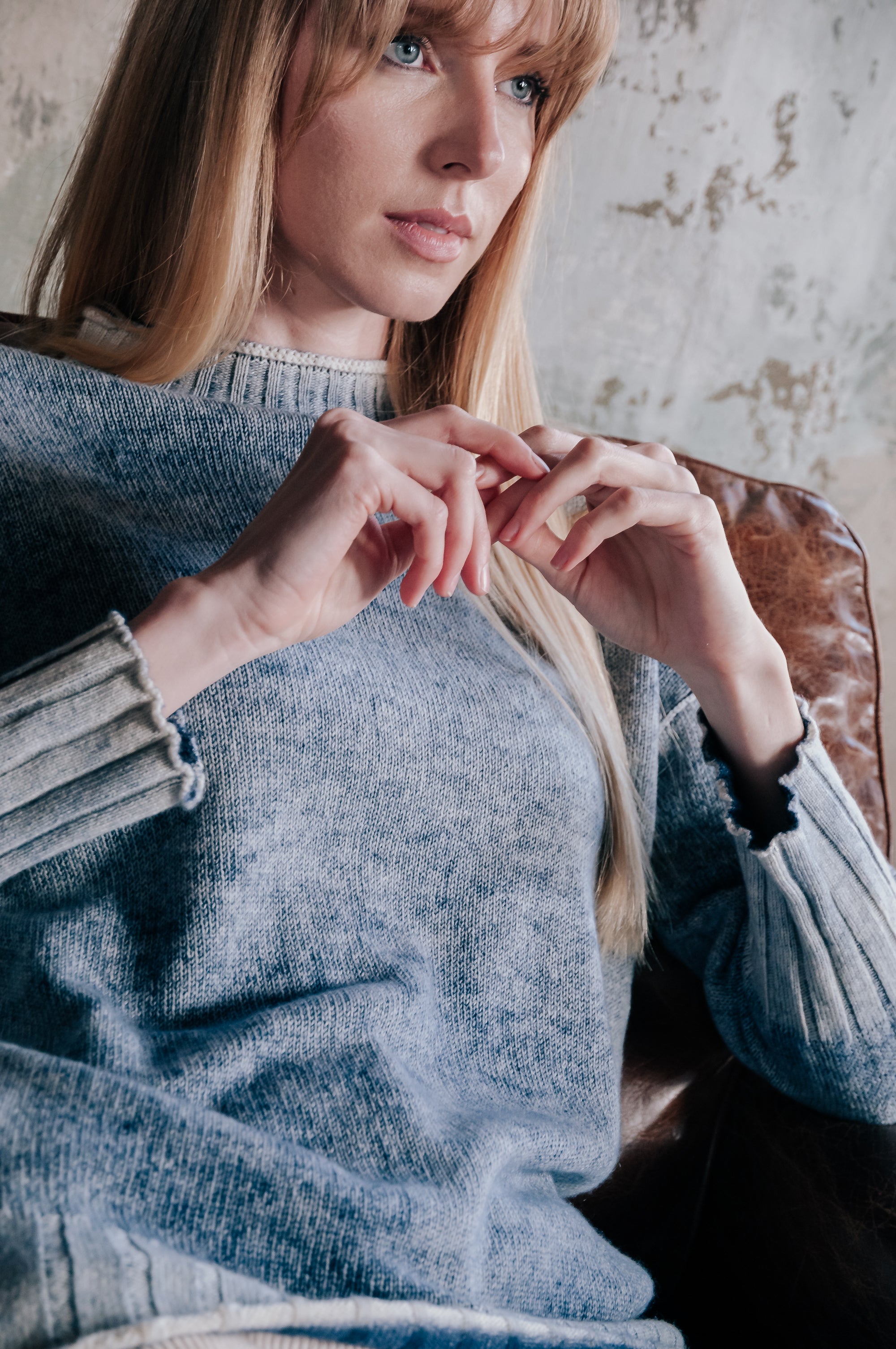 Naomi Frost Art - Navy