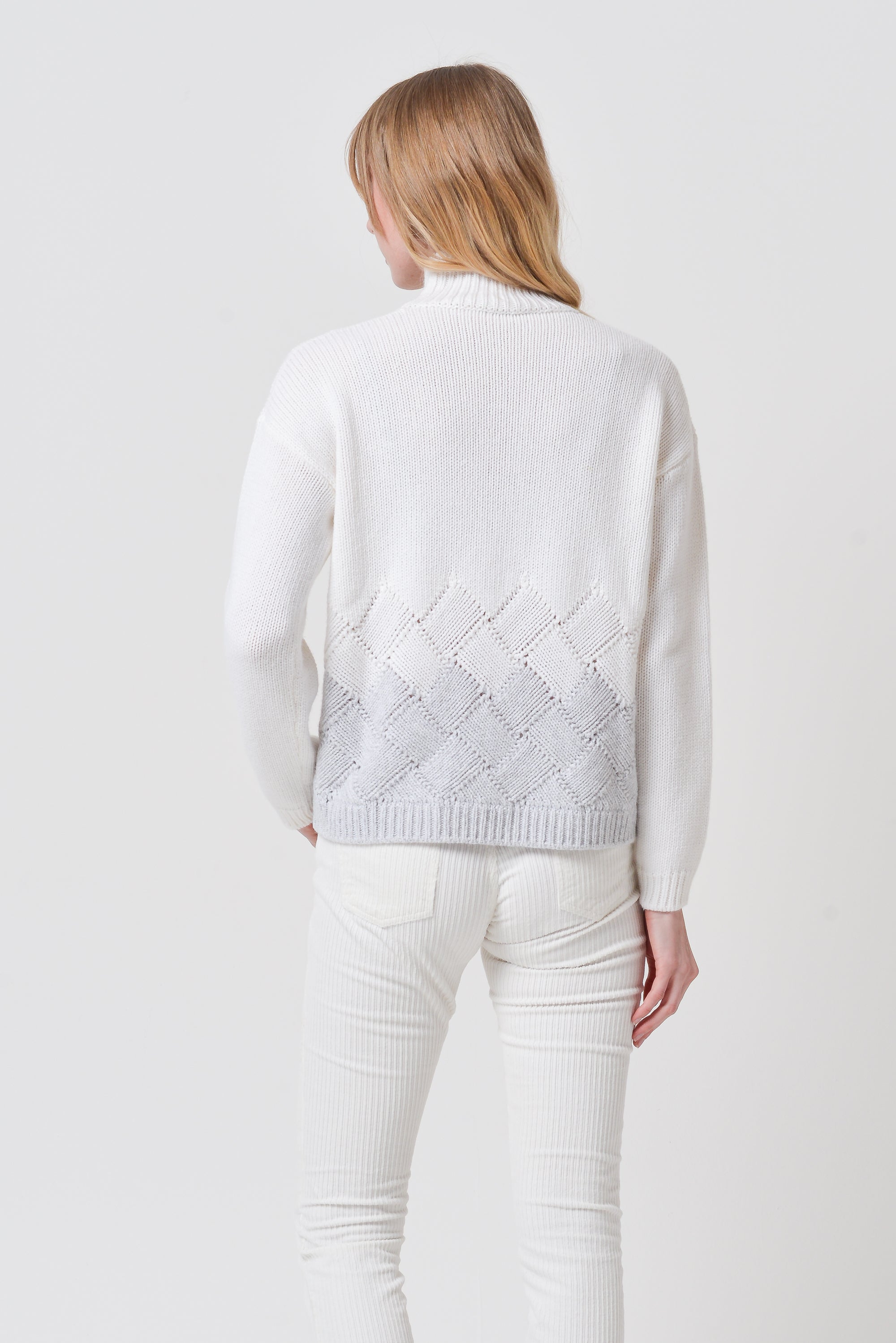 Welf High Neck Sweater - Granite