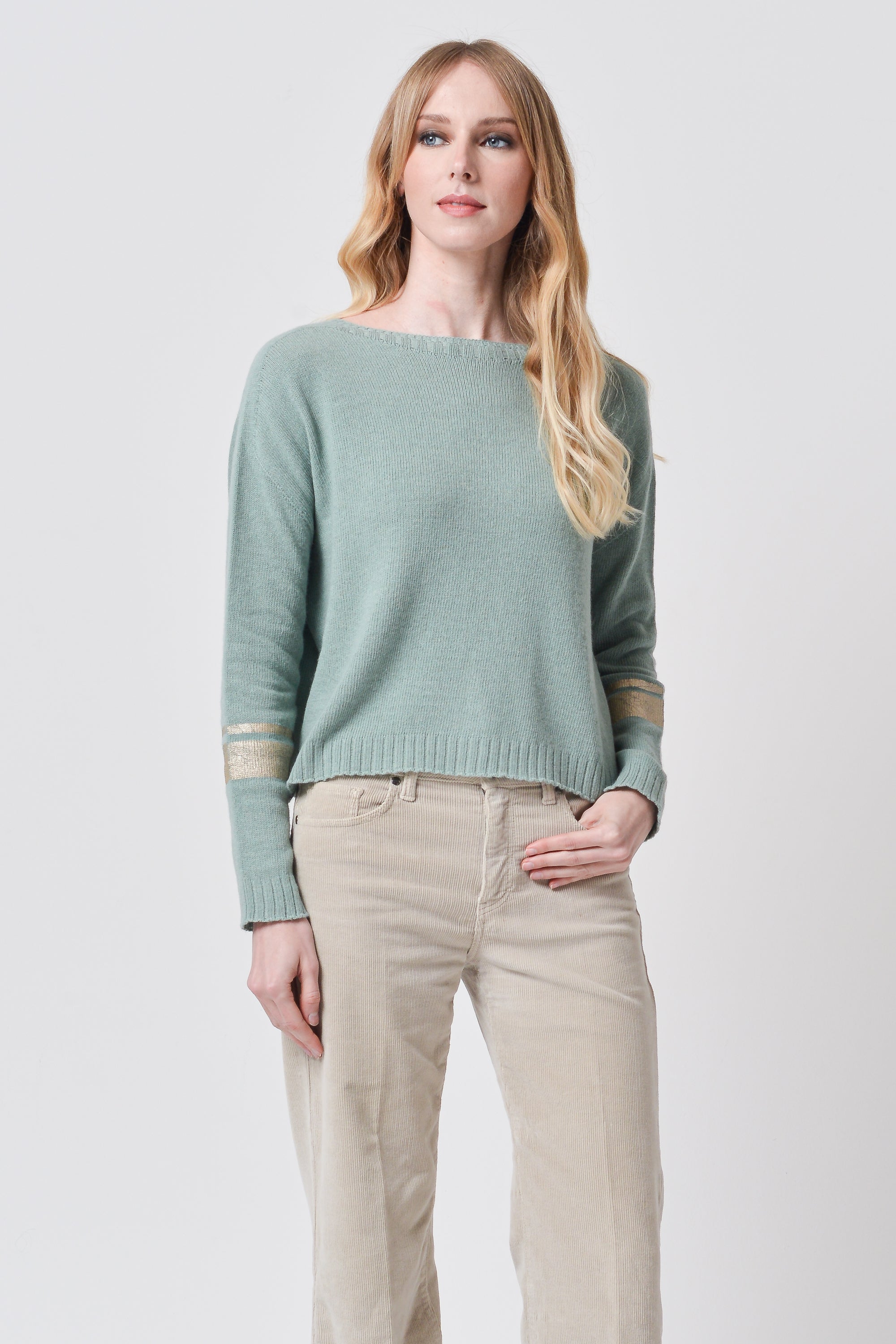 Franze Lux - Crewneck - Foglia