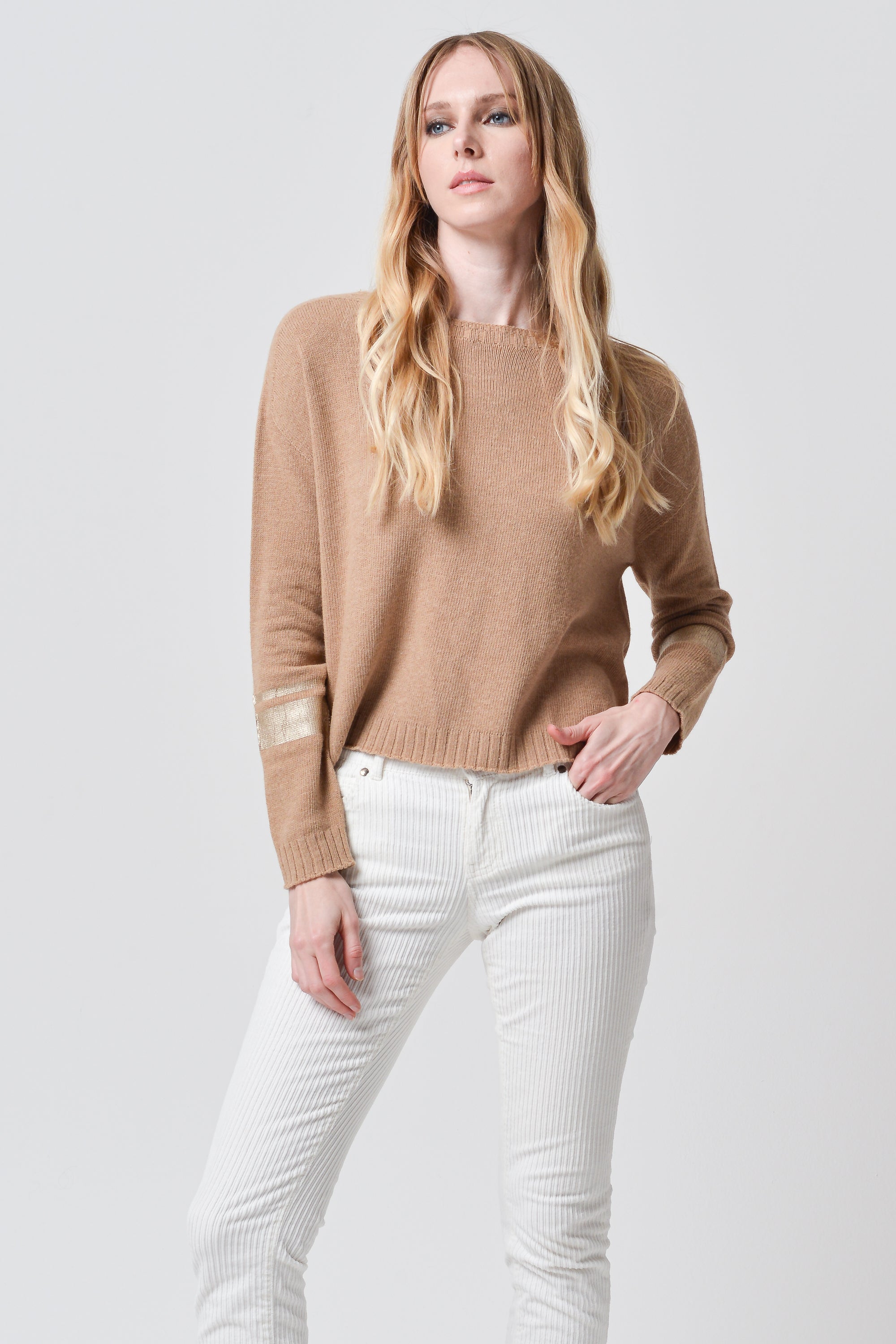 Franze Lux - Crewneck - Grano
