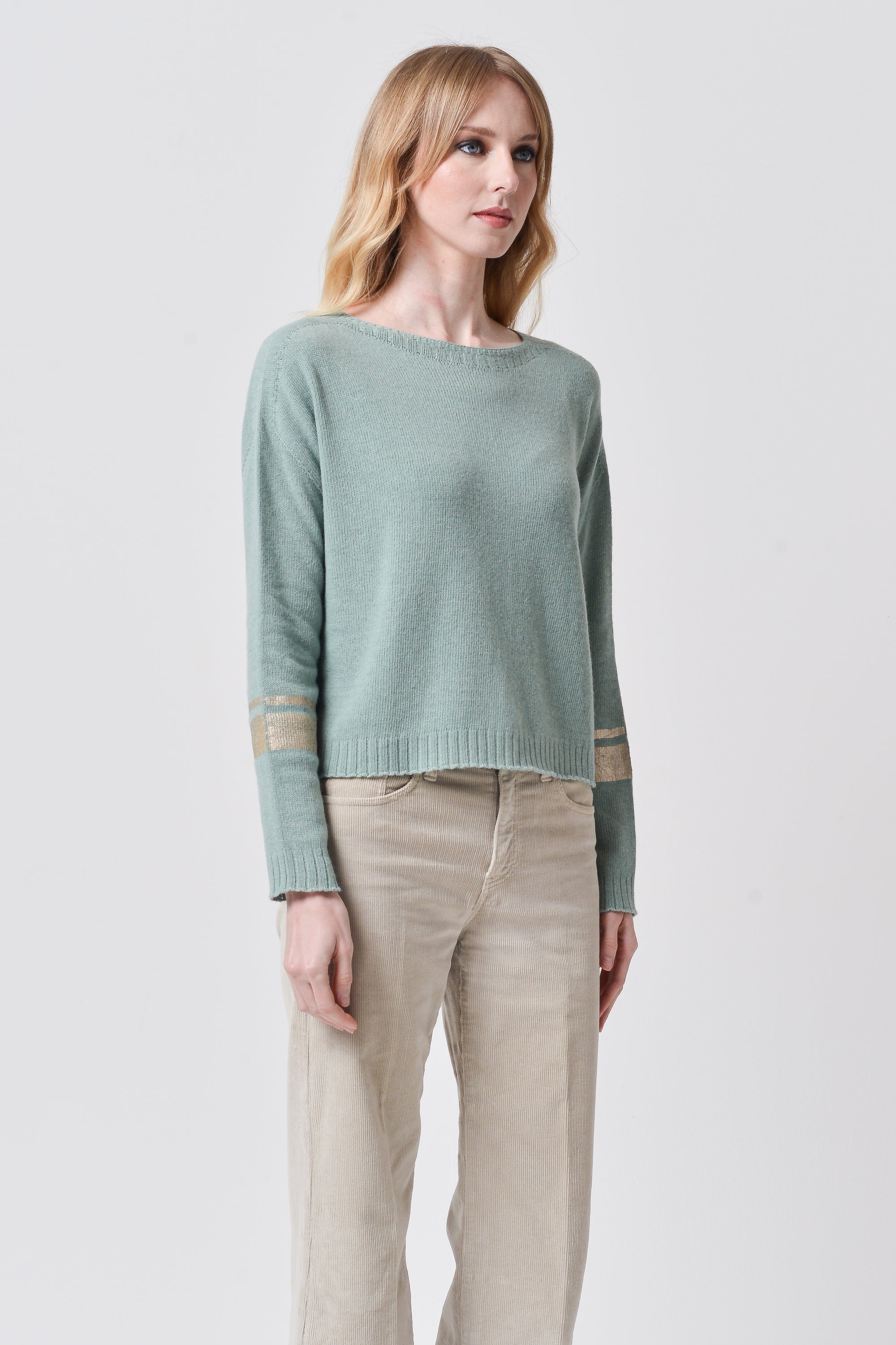 Franze Lux - Crewneck - Foglia