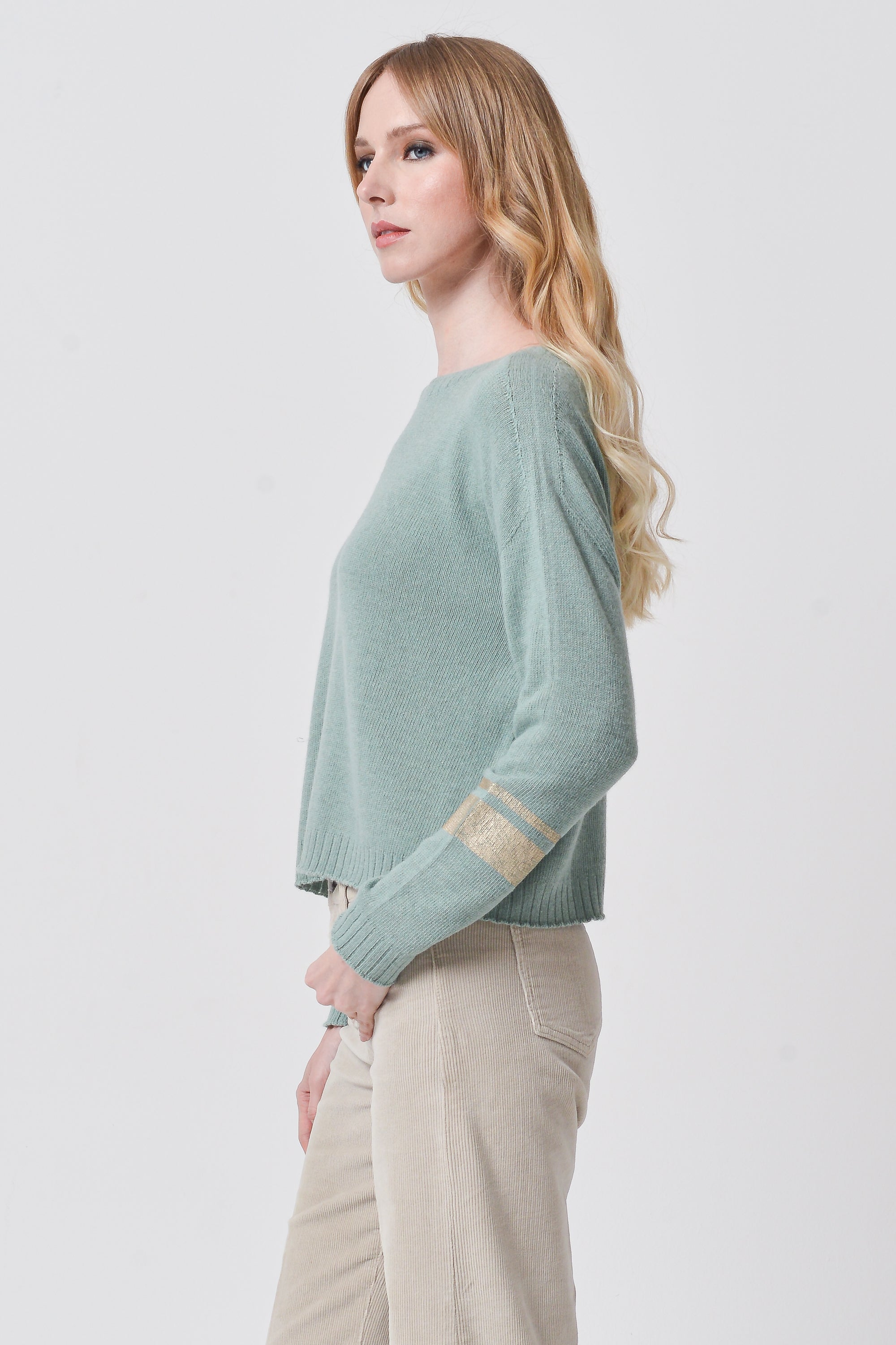 Franze Lux - Crewneck - Foglia