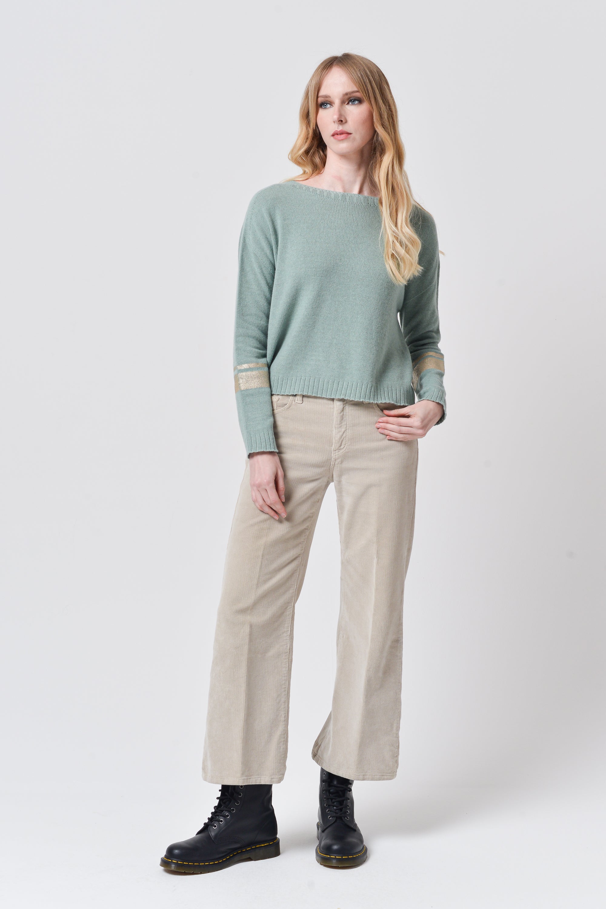 Franze Lux - Crewneck - Foglia