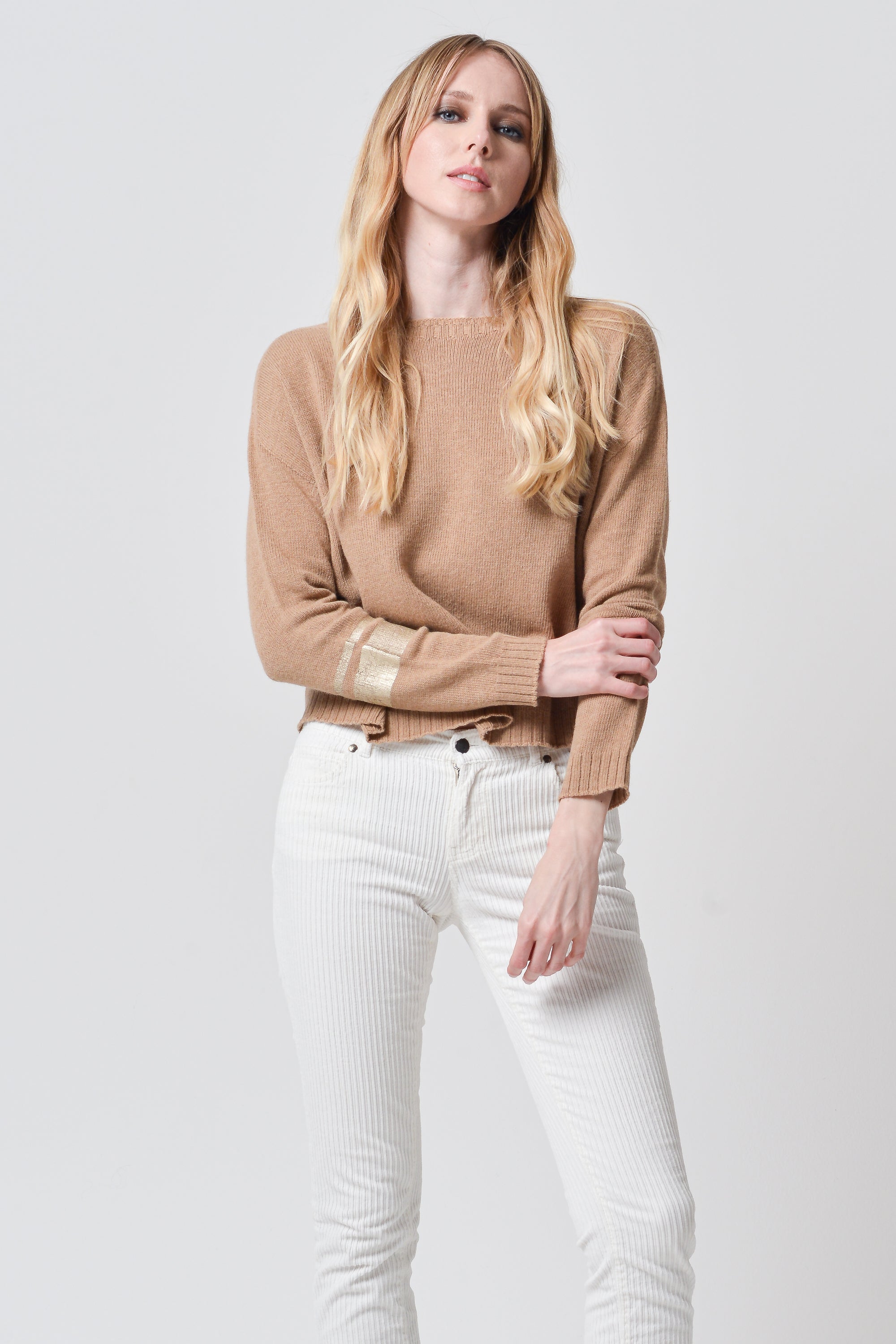 Franze Lux - Crewneck - Grano