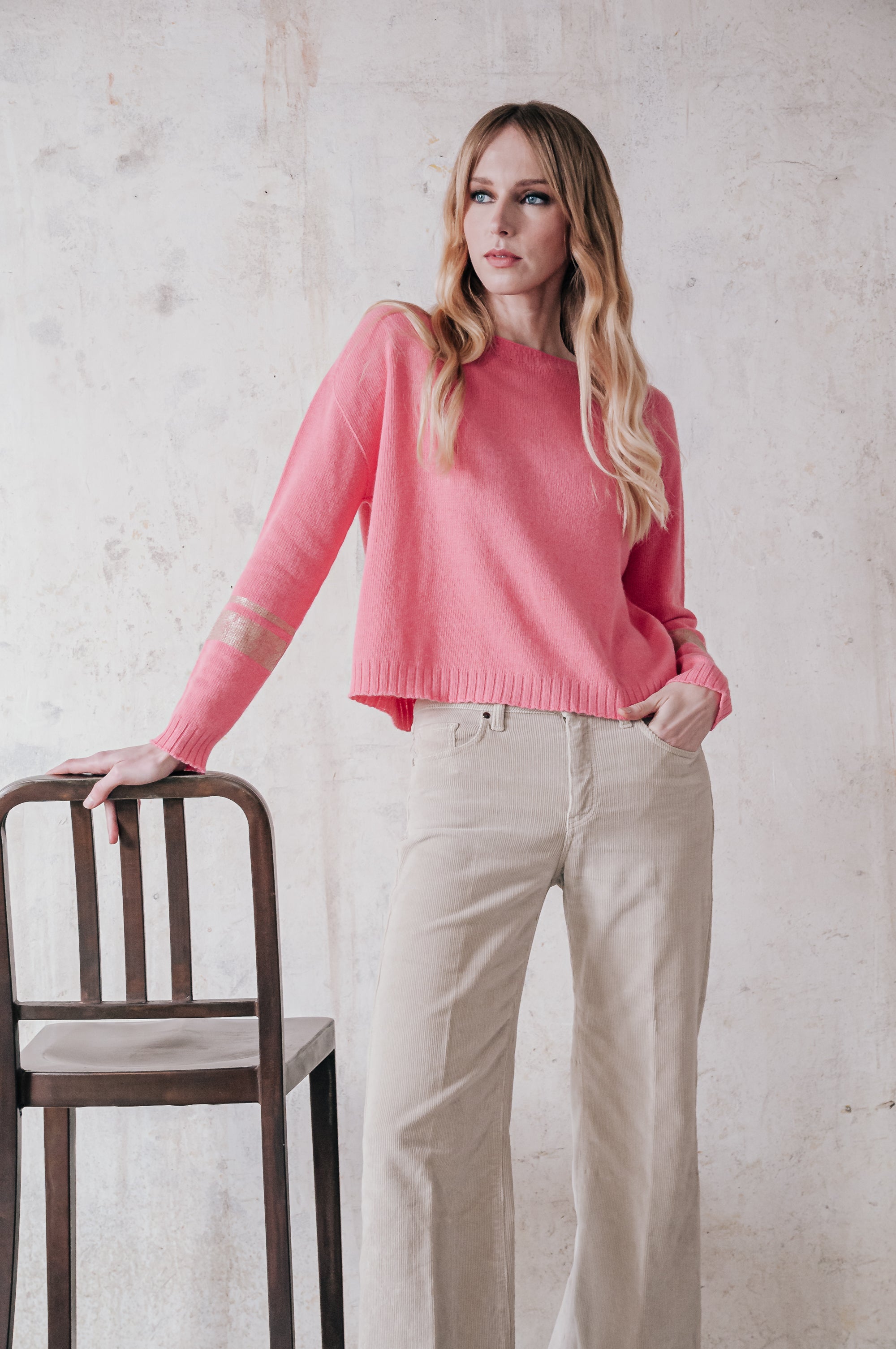 Franze Lux - Crewneck - Papavero