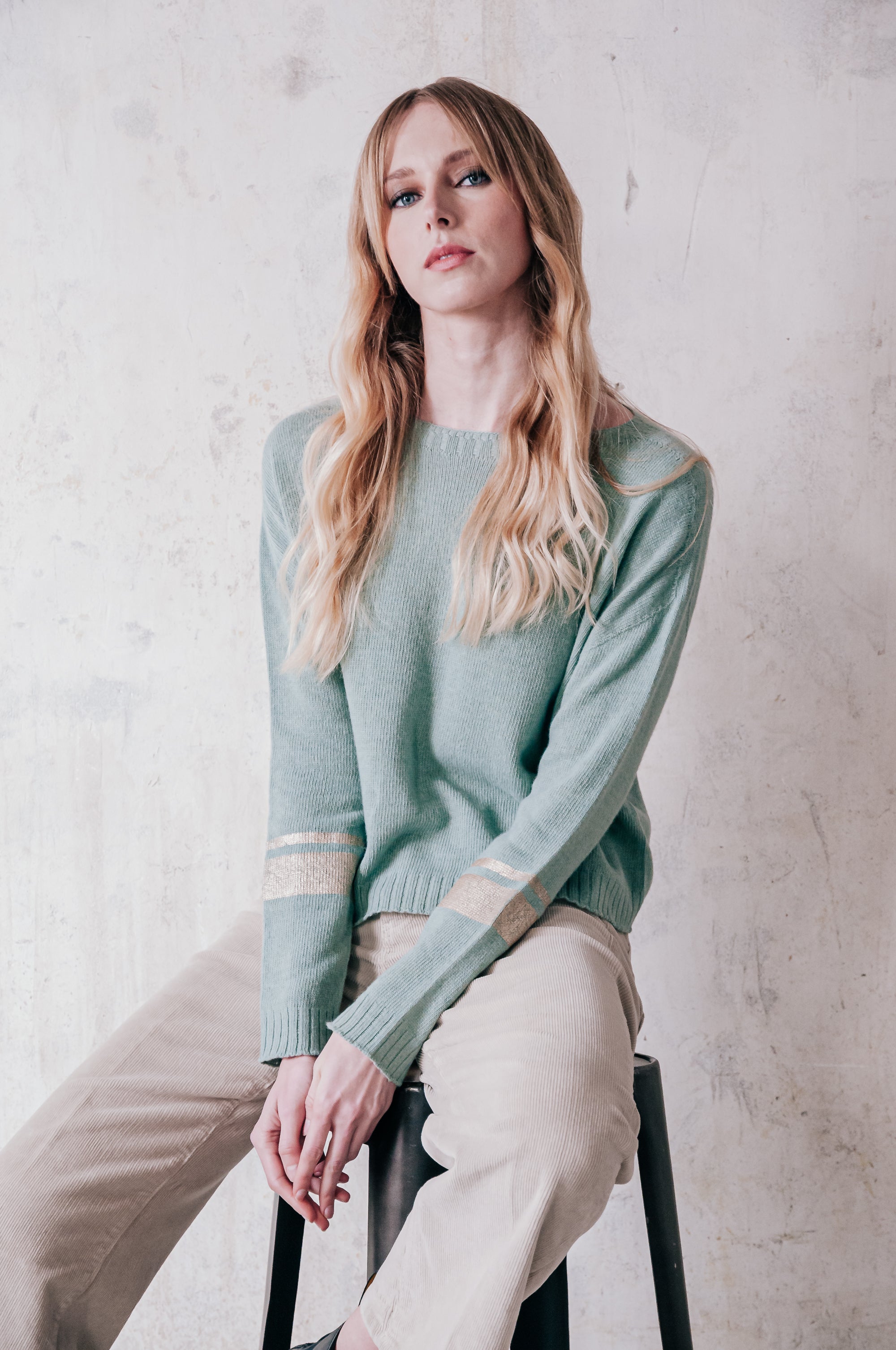 Franze Lux - Crewneck - Foglia