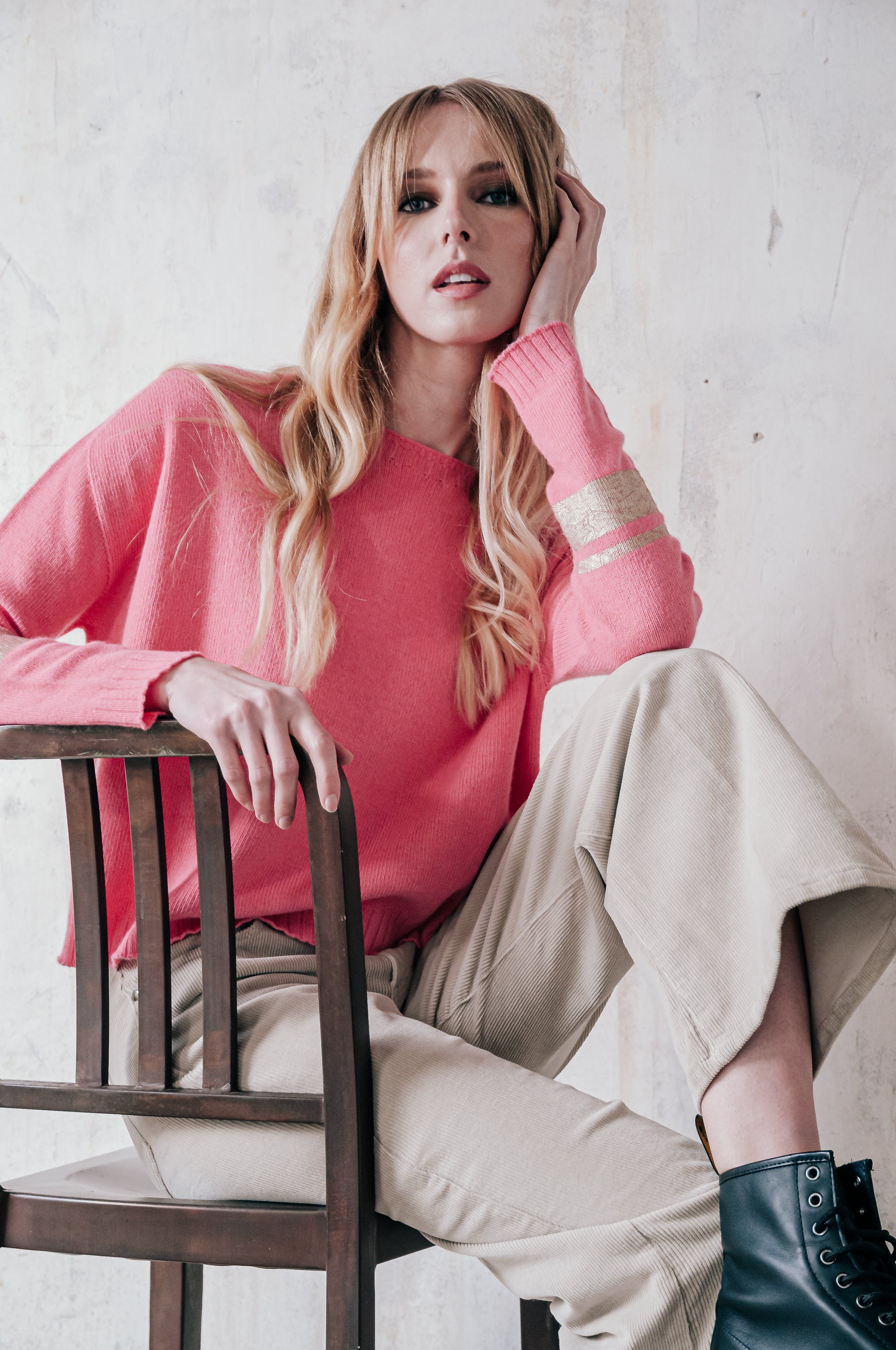 Franze Lux - Crewneck - Papavero