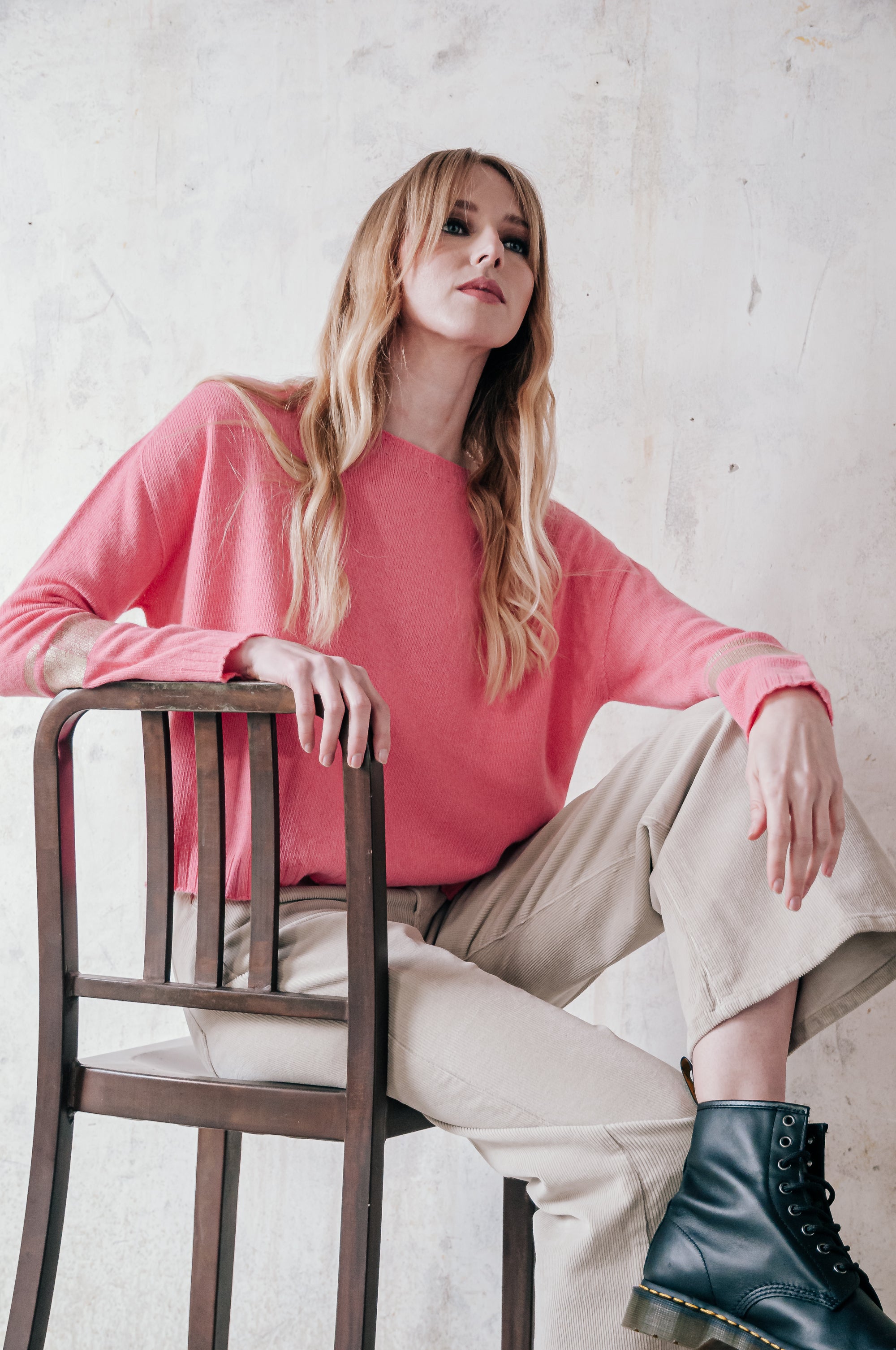 Franze Lux - Crewneck - Papavero