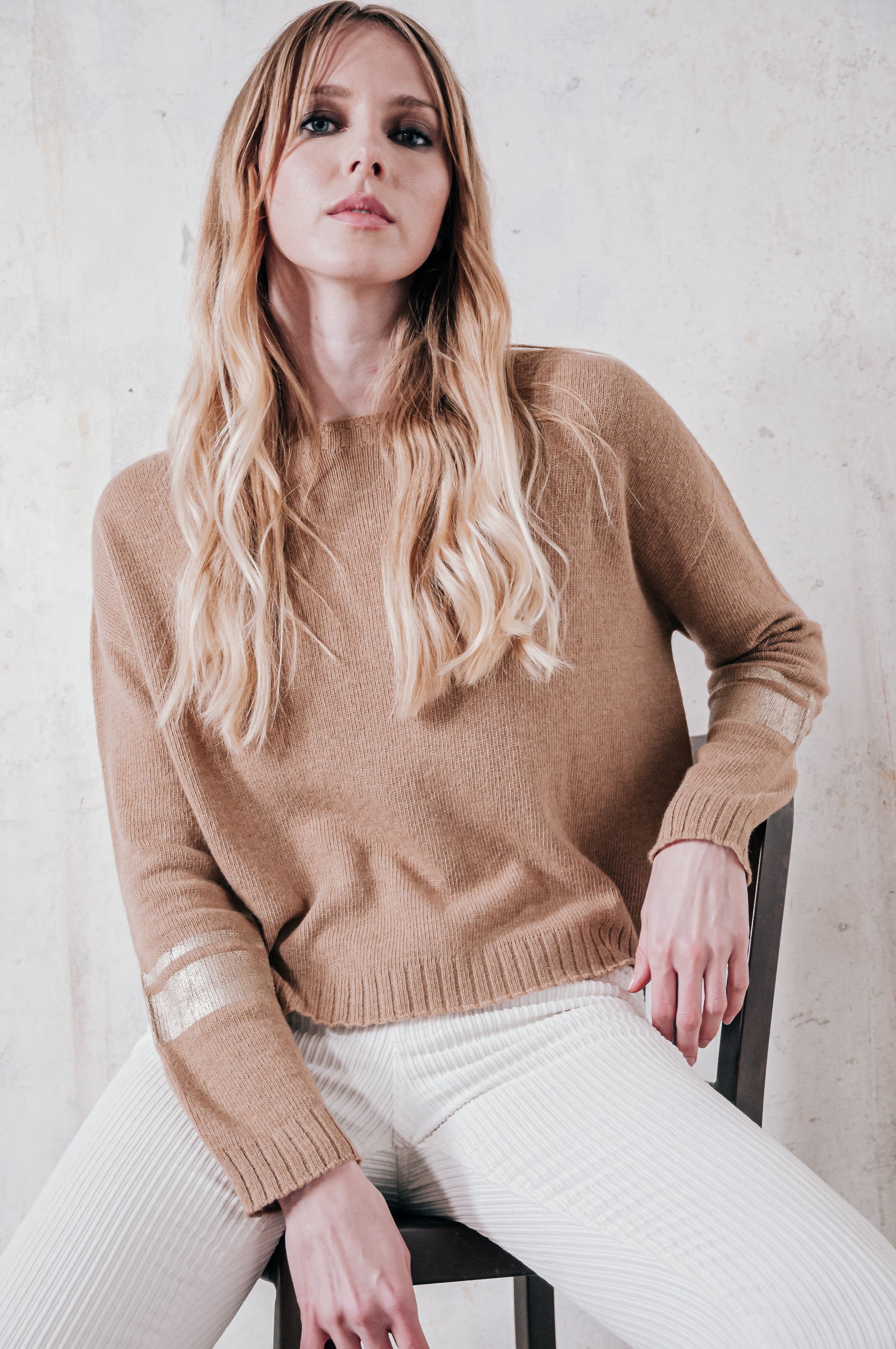 Franze Lux - Crewneck - Grano