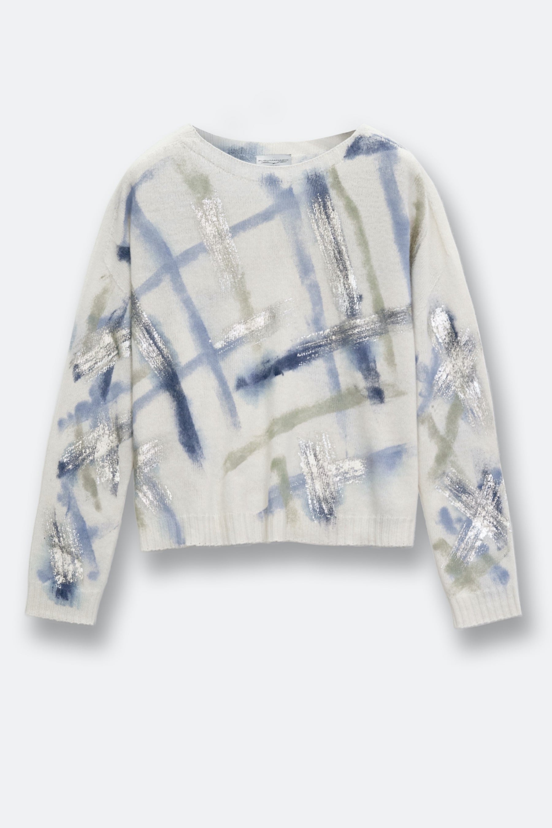 Crest Boatneck Sweater - Icegrid