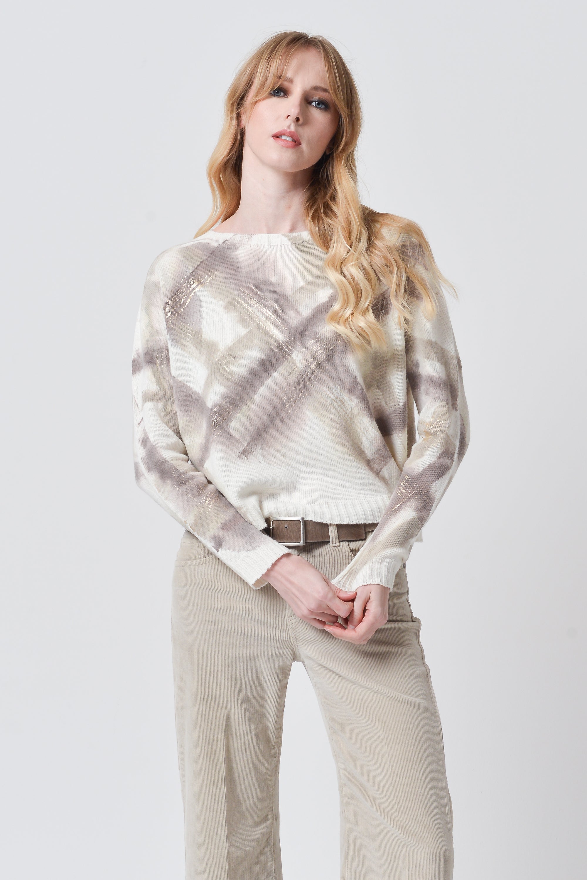 Crest Boatneck Sweater - Rubygrid