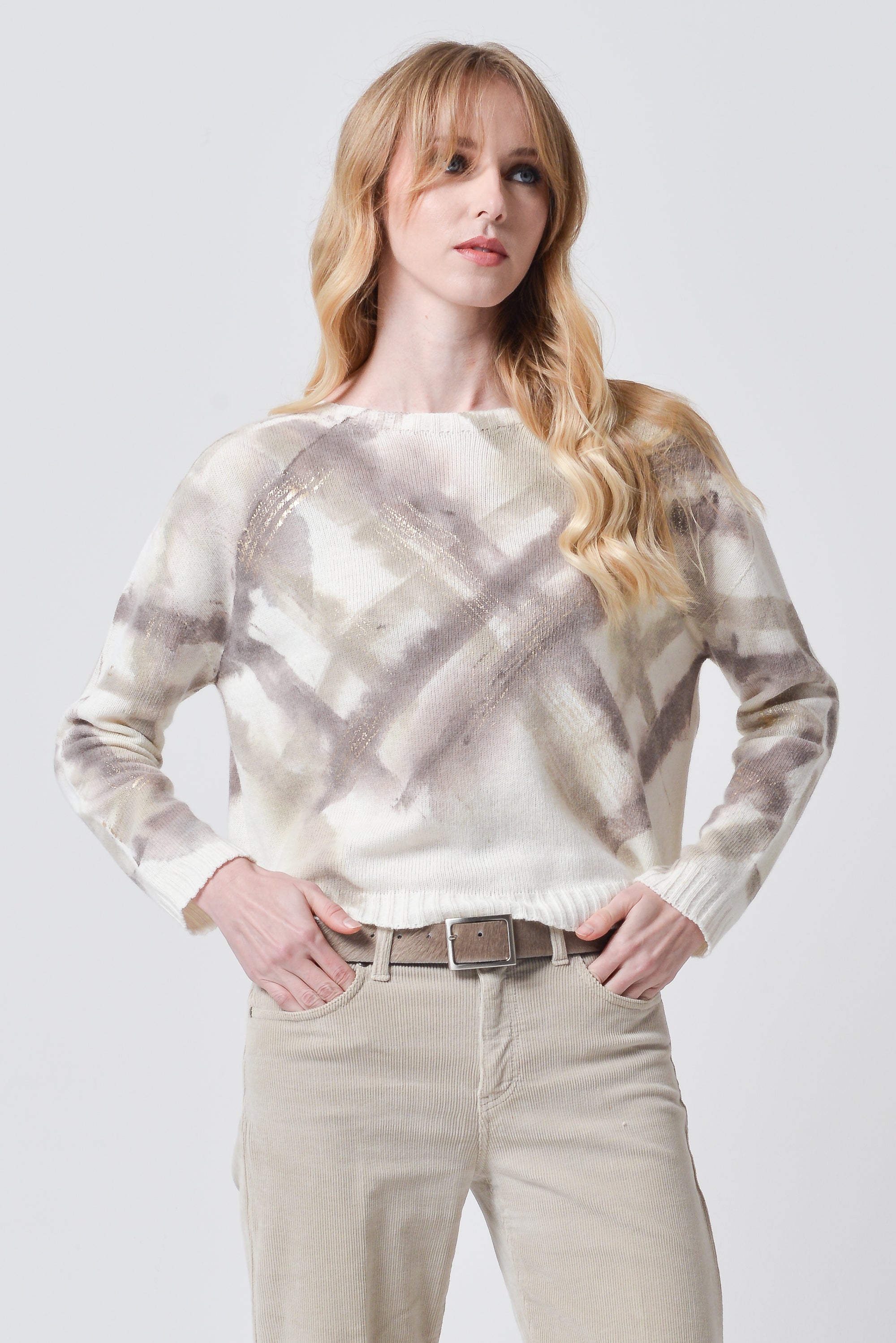 Crest Boatneck Sweater - Rubygrid