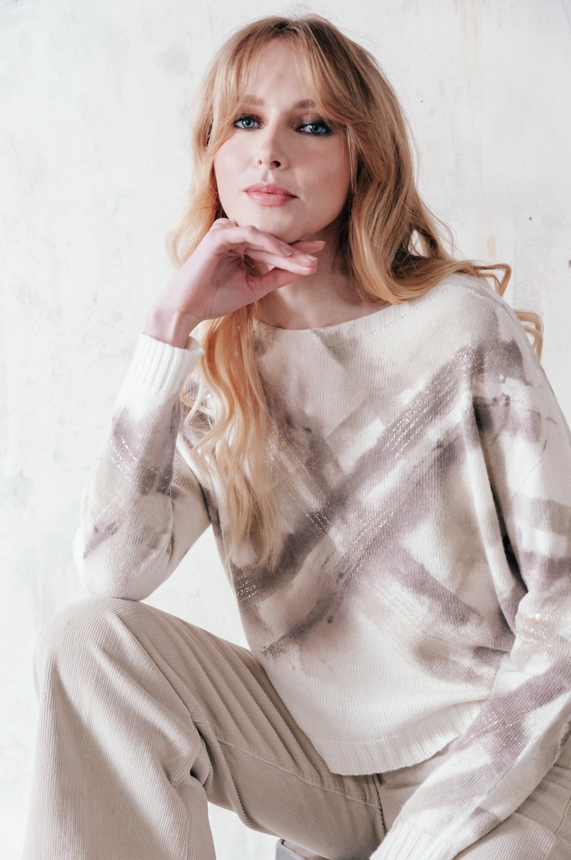 Crest Boatneck Sweater - Rubygrid