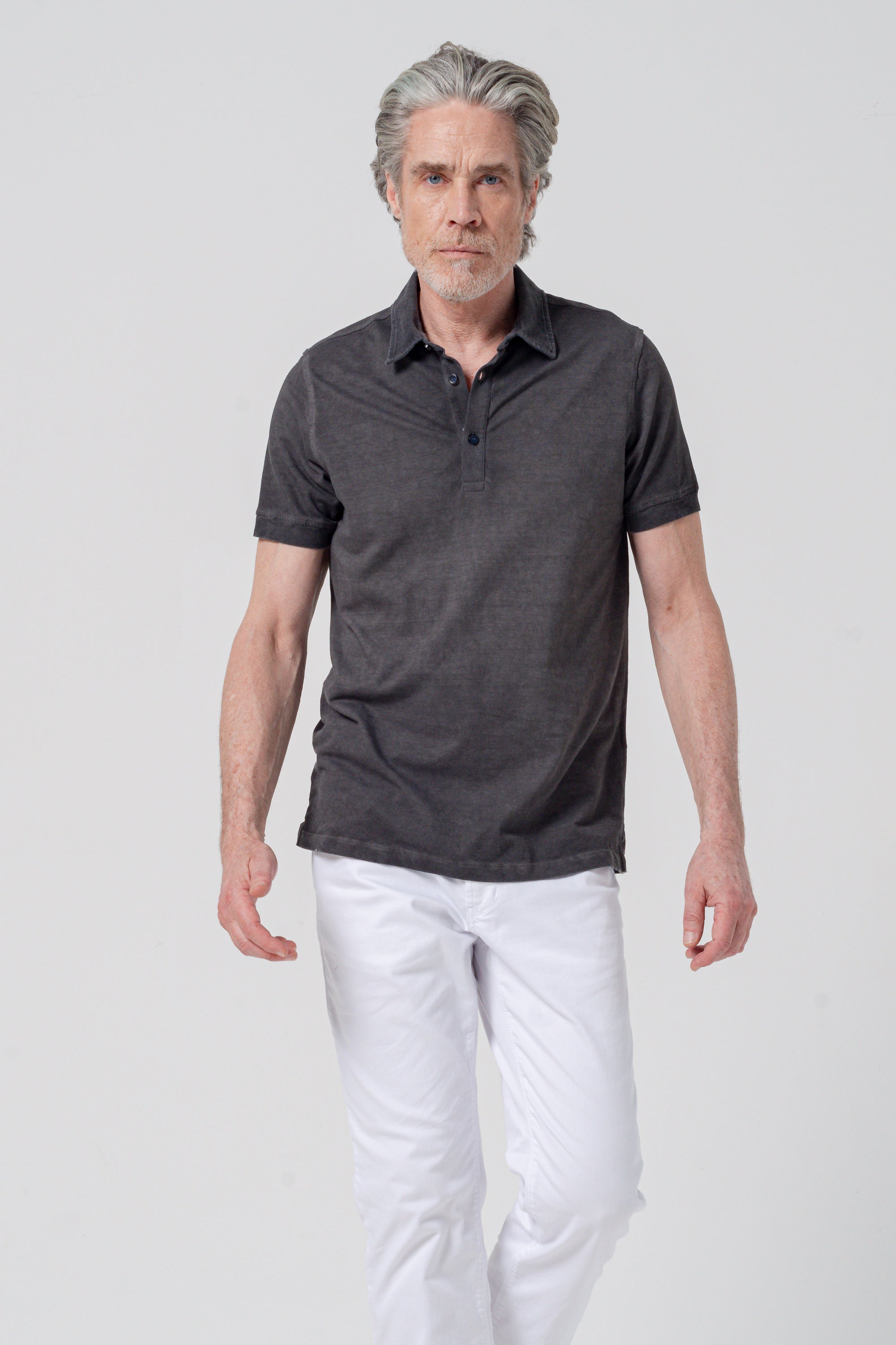 Hampton Polo Slim Faded - Tonga