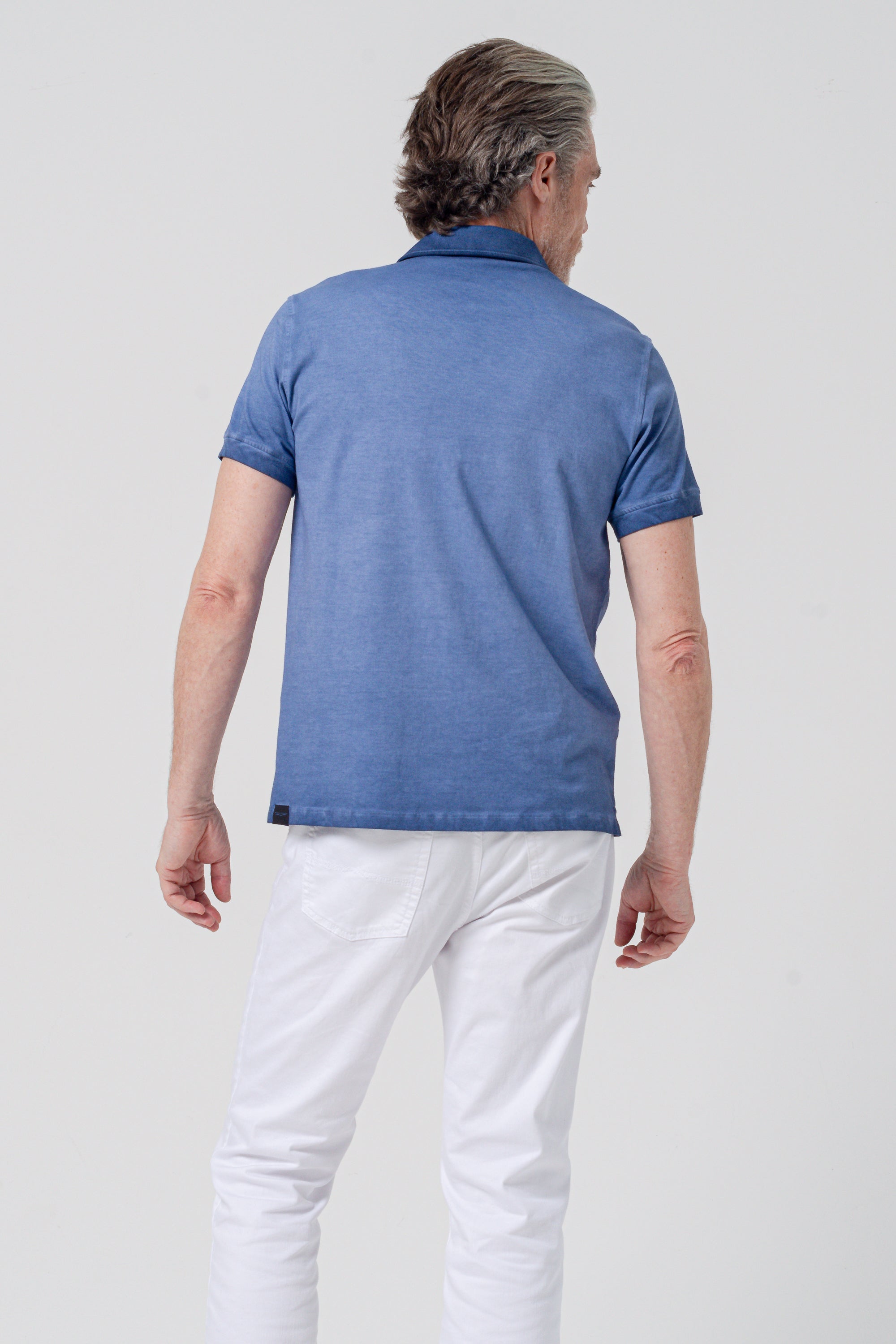 Hampton Polo Slim Faded - Nautico