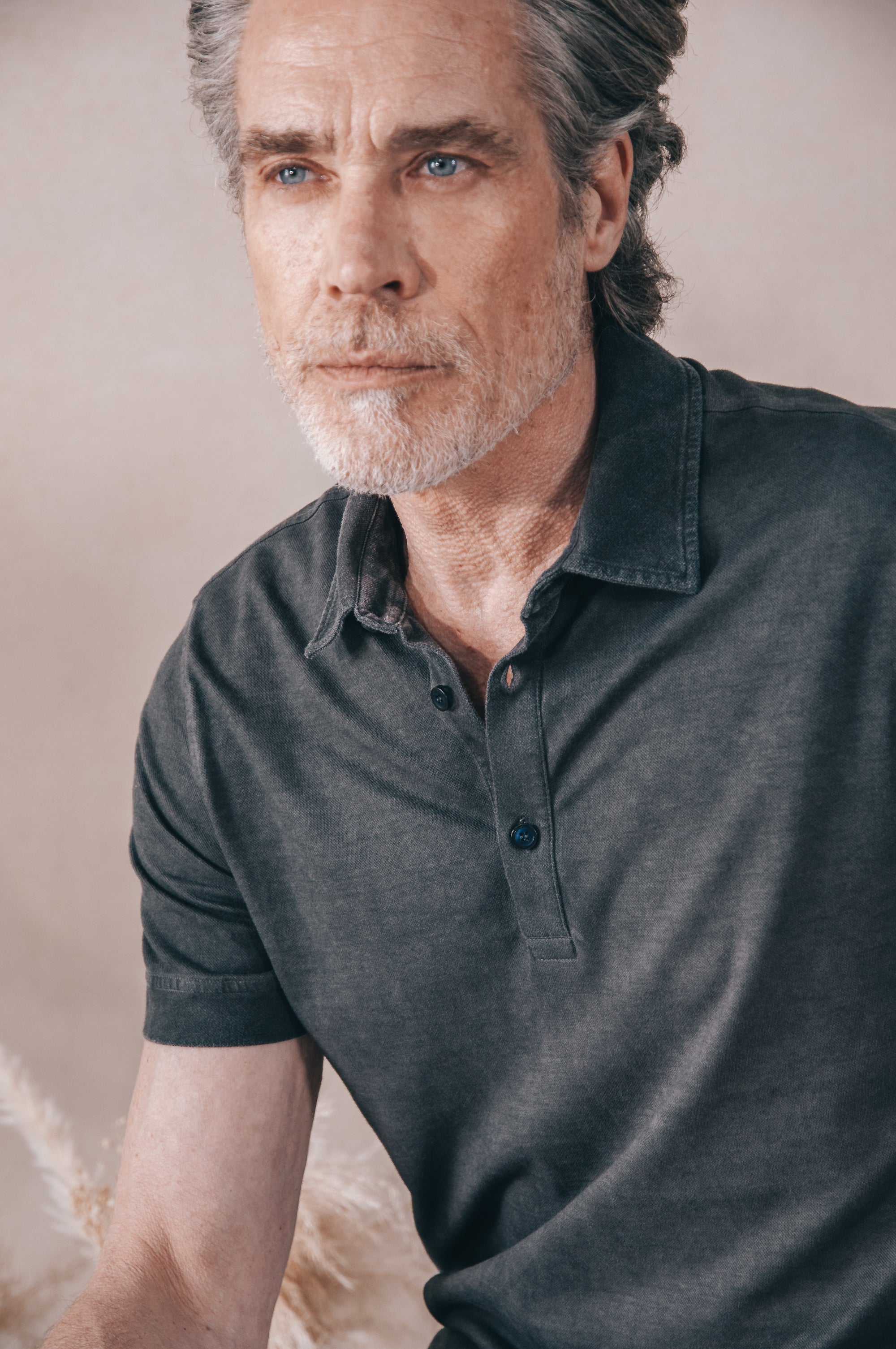 Hampton Polo Slim Faded - Tonga