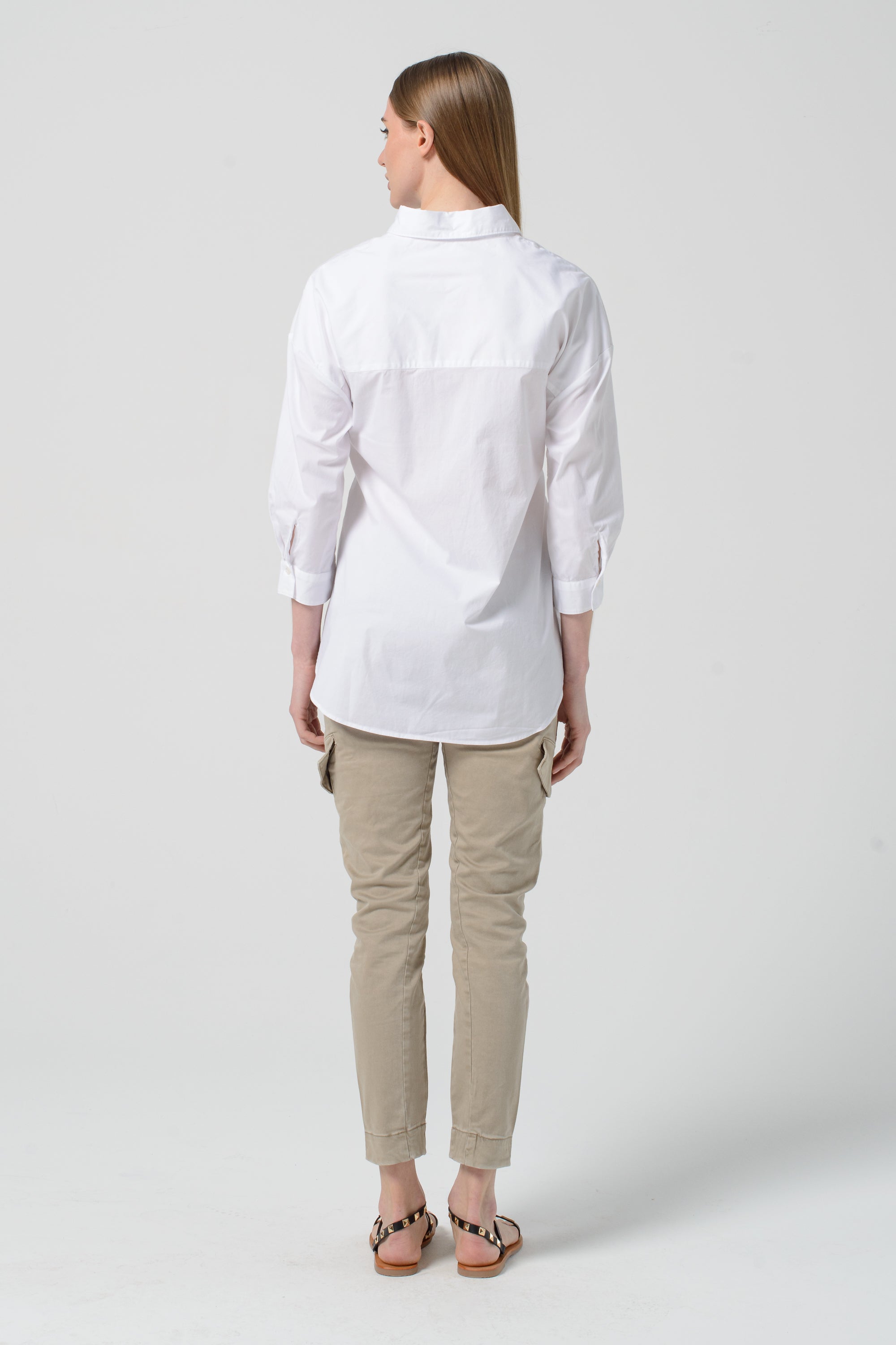 Lyon Poplin Shirt - White