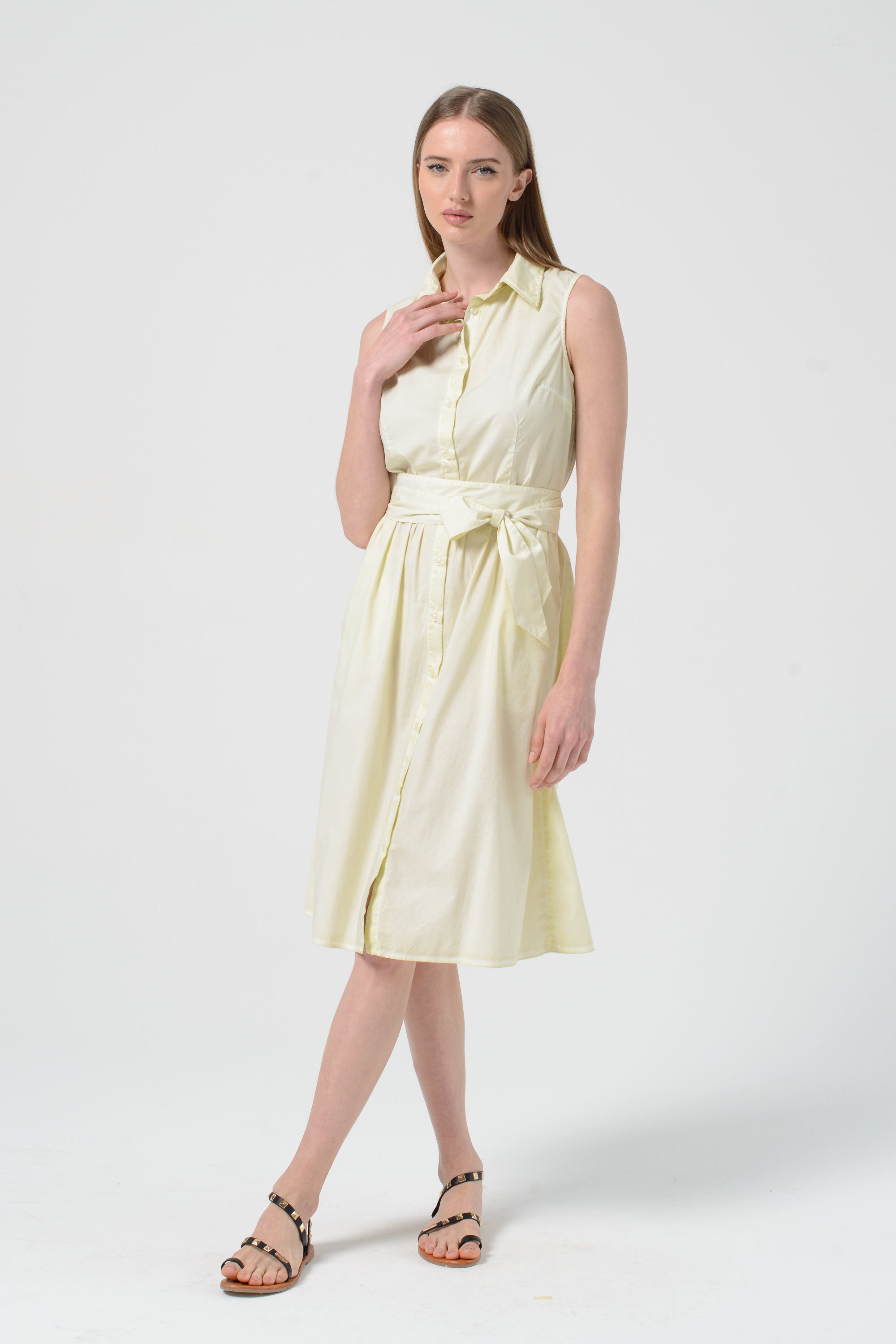 Sarah Poplin Shirtdress - Pera