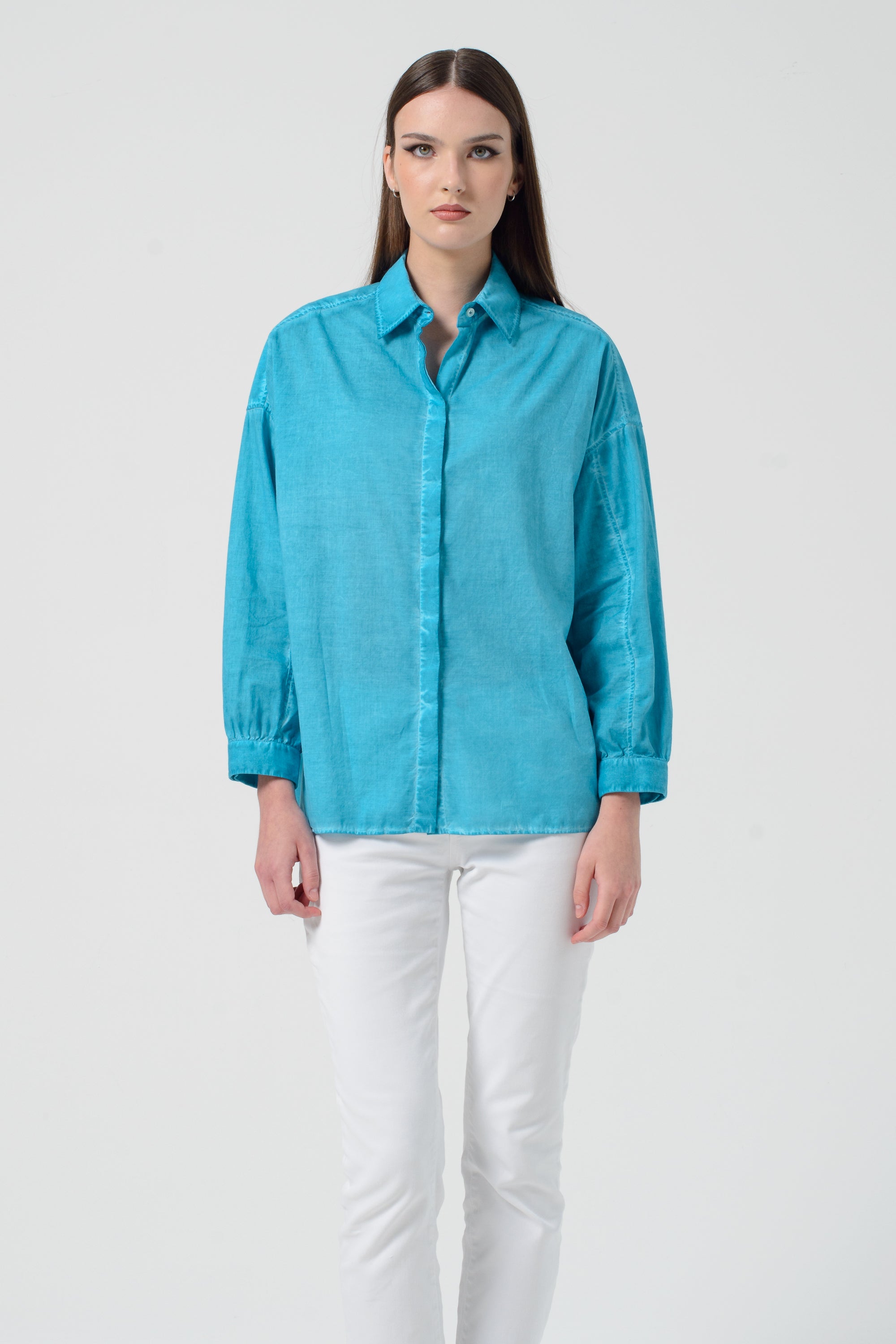 Lexington Voile Shirt - Nettuno