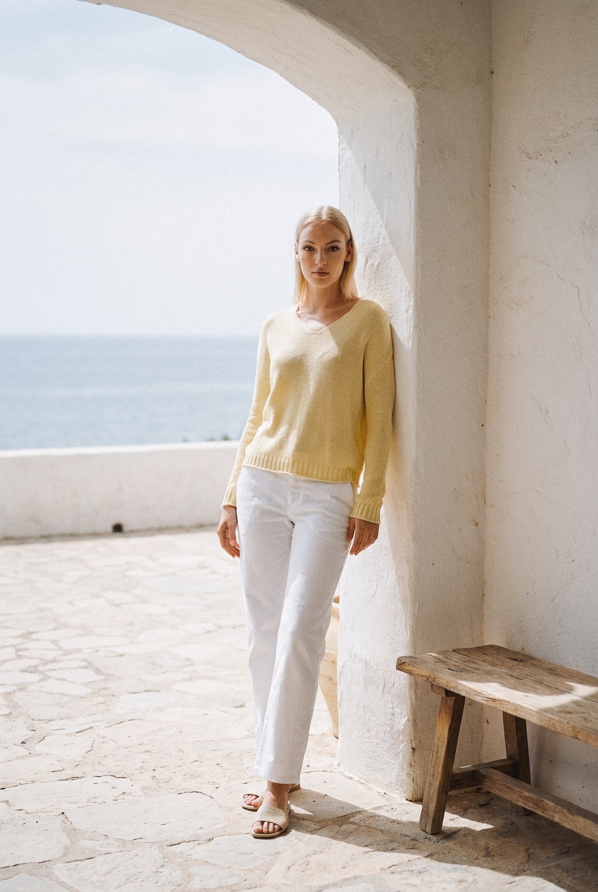 Leto V Knit - Canary