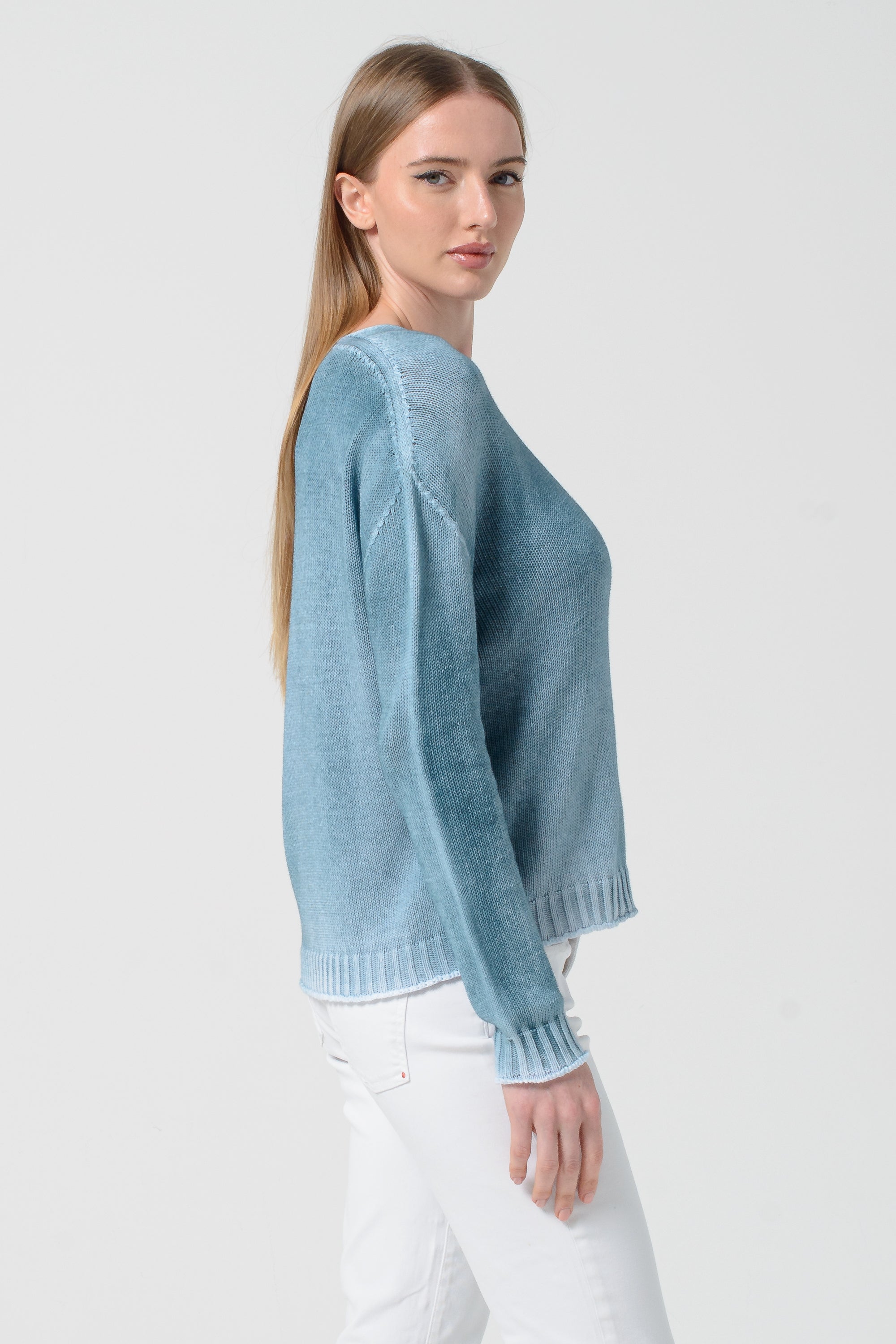 Leto V Knit Frost Art - Seaweed