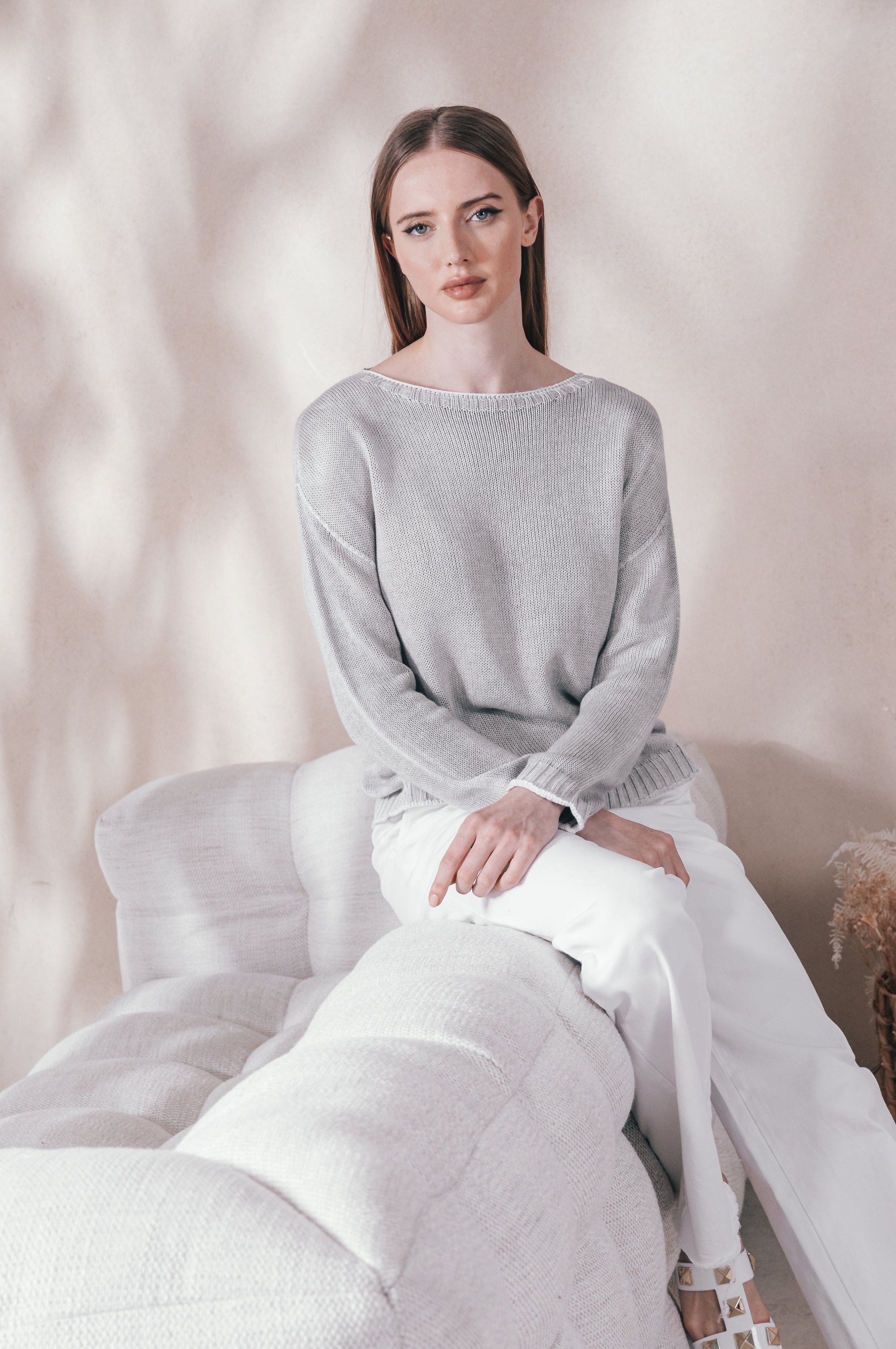 Vaze Knit Frost Art - Mist