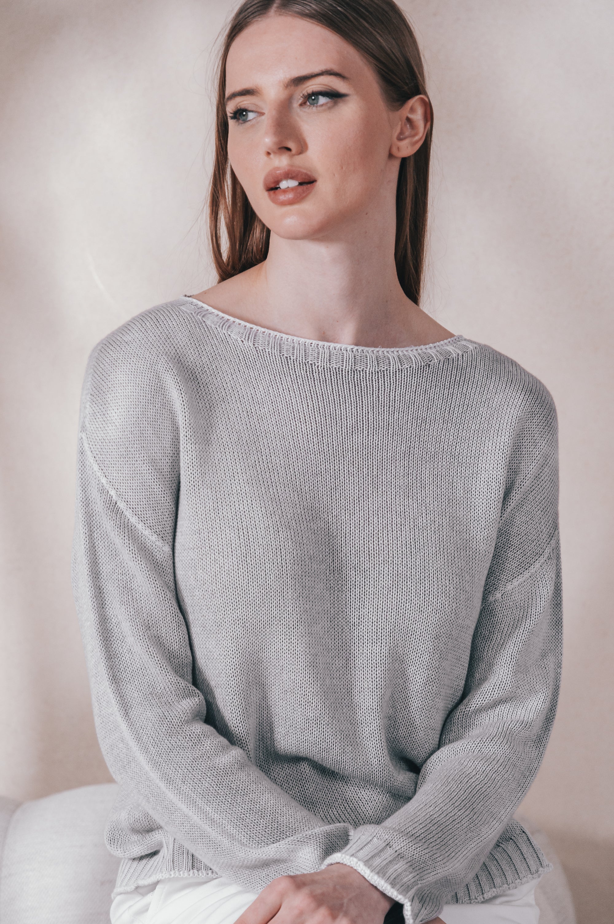 Vaze Knit Frost Art - Mist