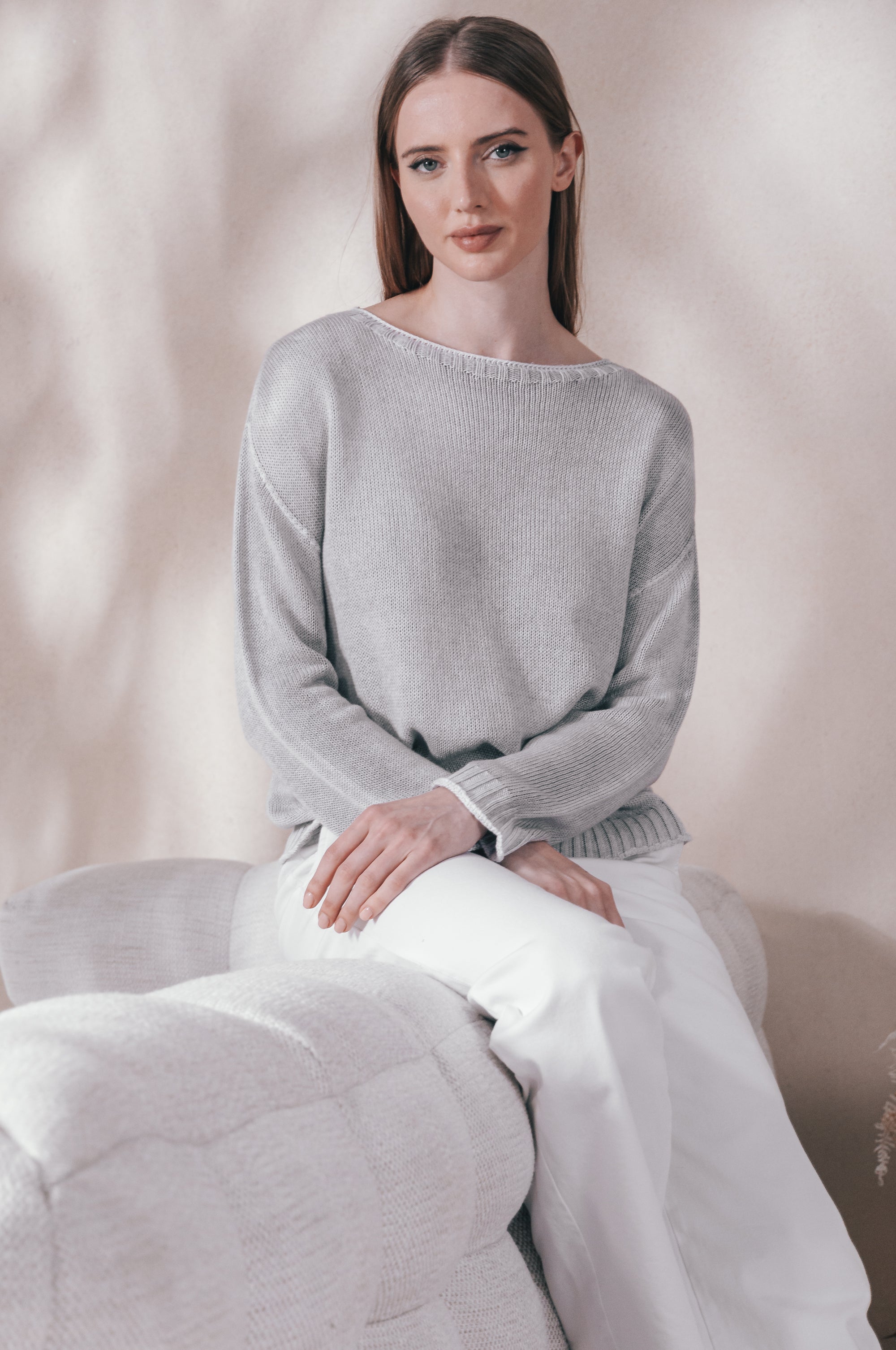 Vaze Knit Frost Art - Mist