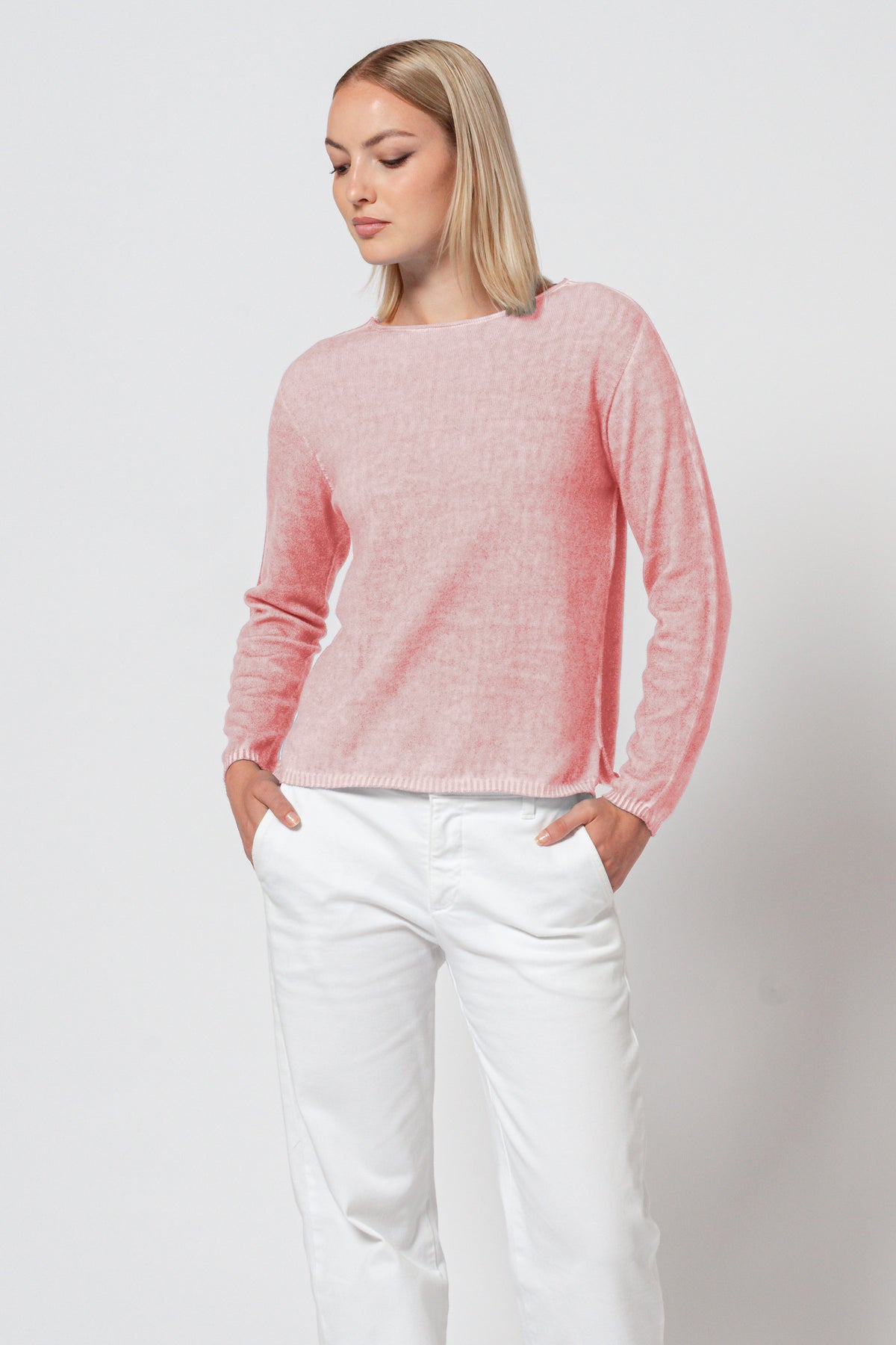 Olivia Knit - Flamingo