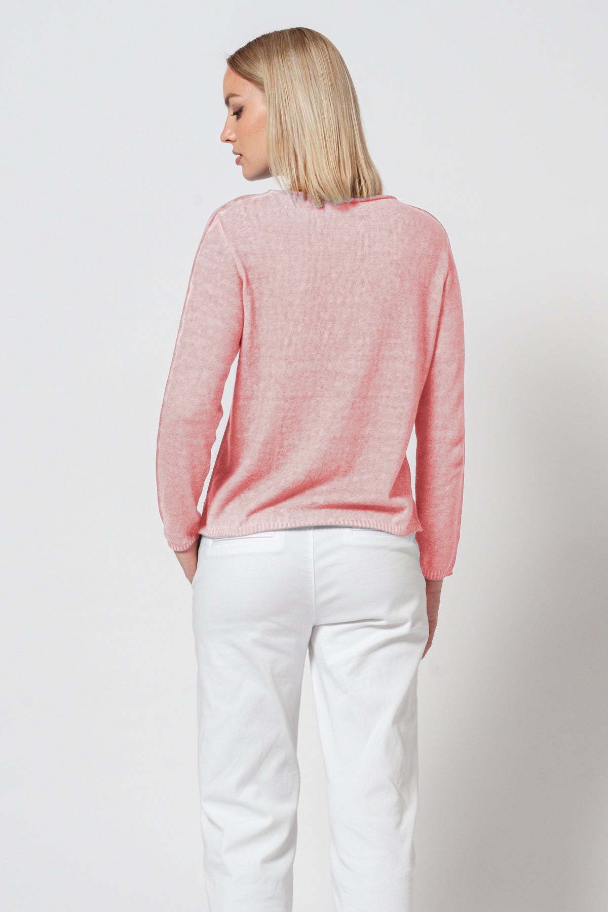 Olivia Knit - Flamingo