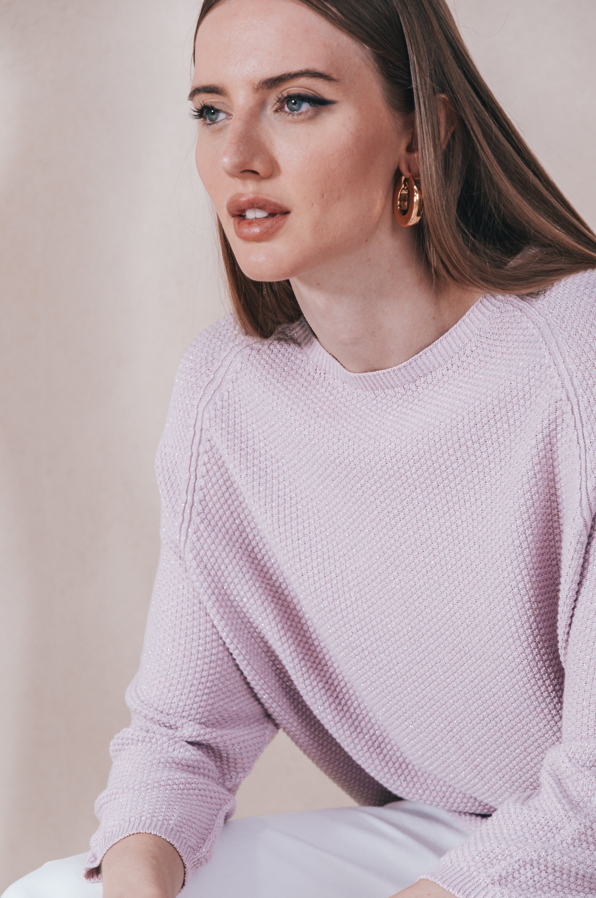 Laryssa Knit - Petal