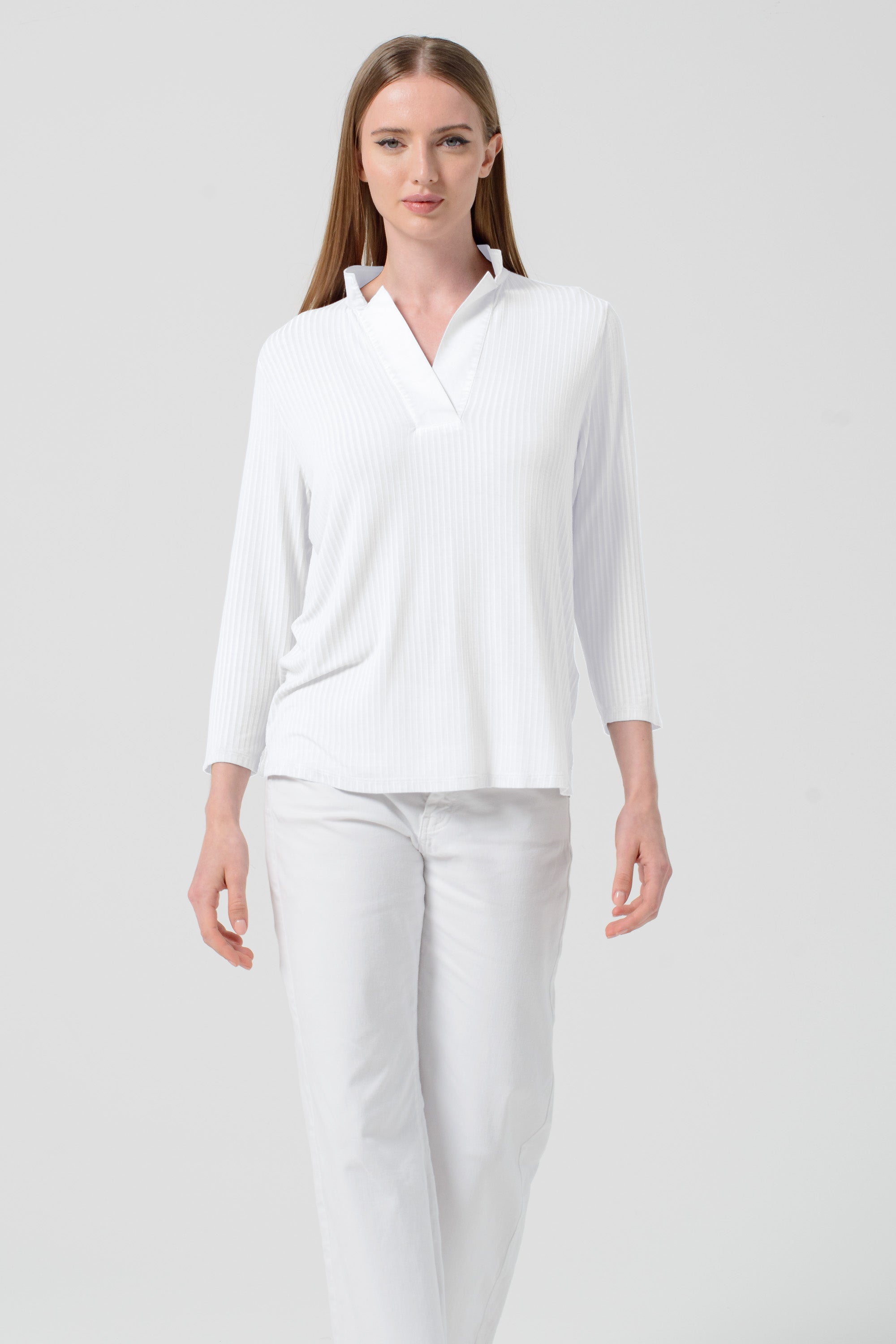 Claire Polo - White
