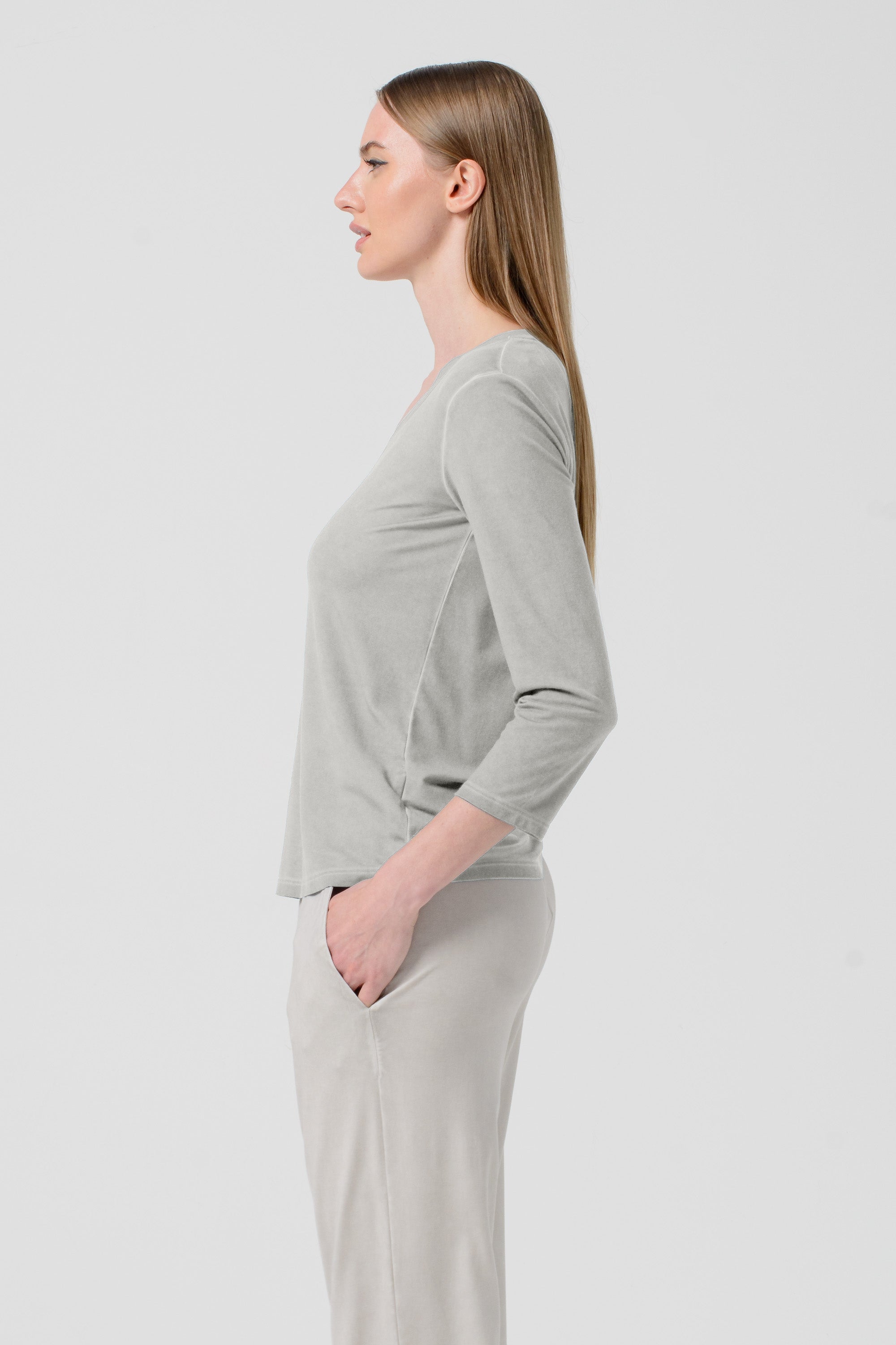 Del Mar T-Shirt - Platino