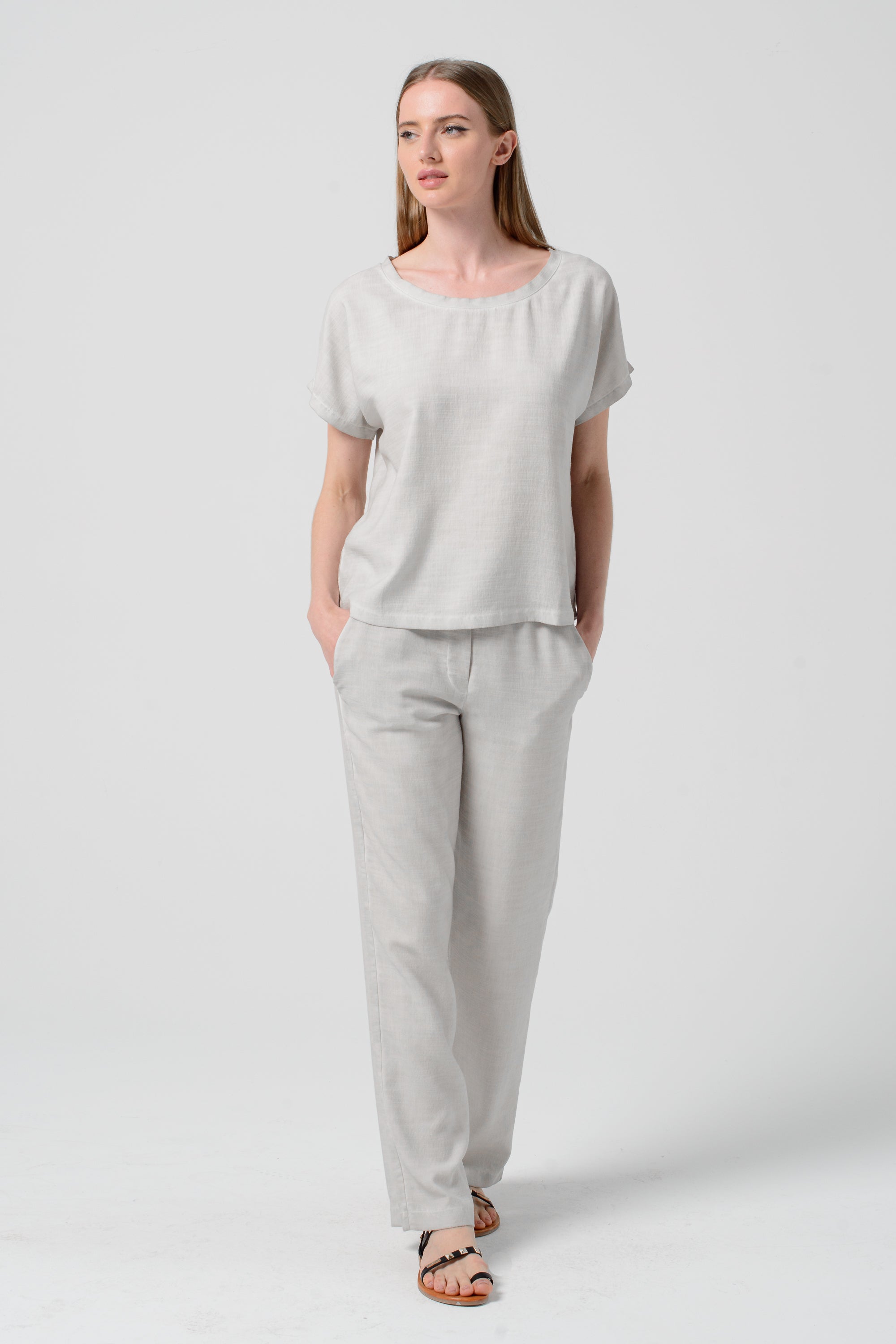 Miranda T-Shirt - Platino