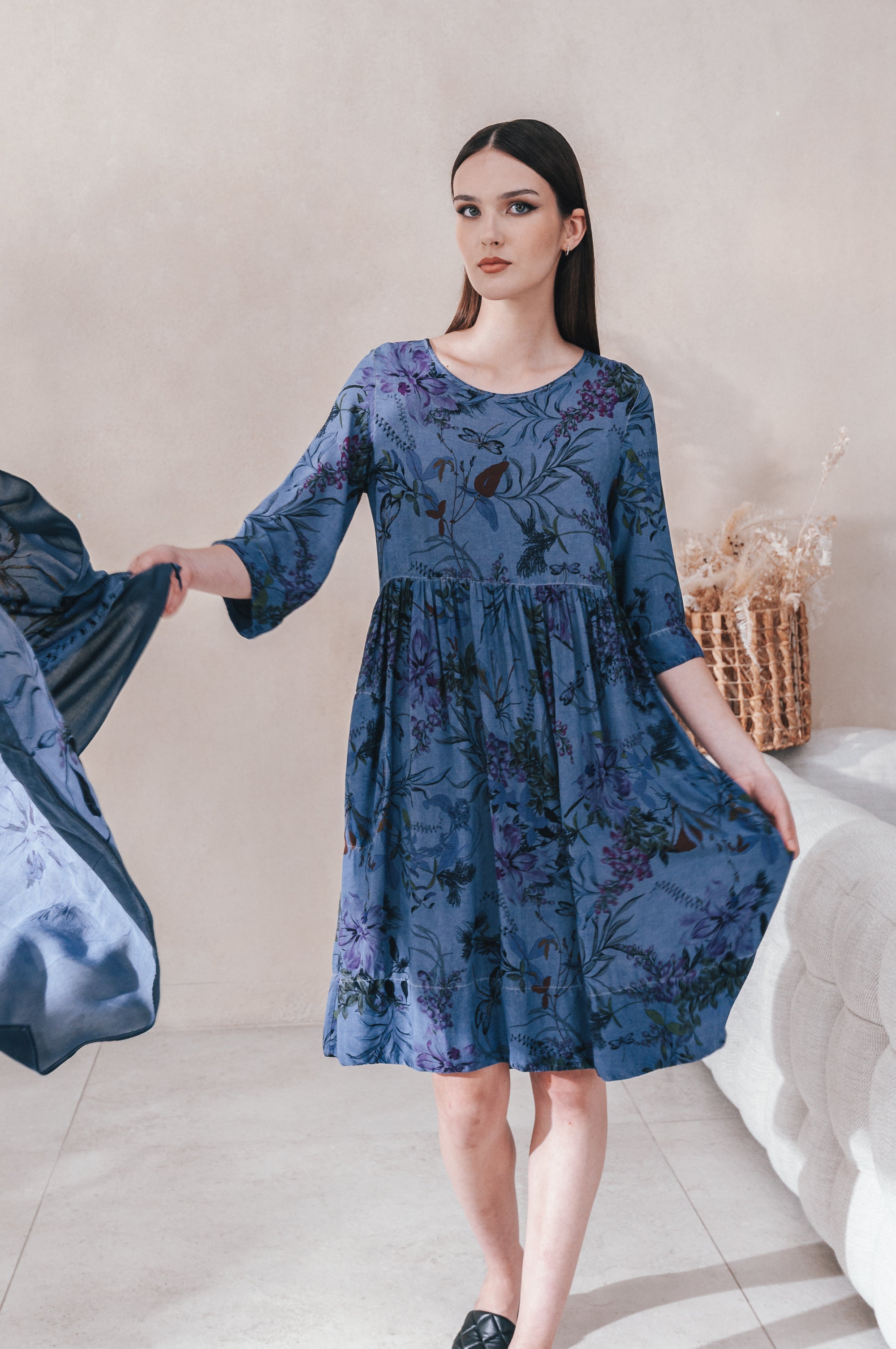 Blooming Dress - Nautico