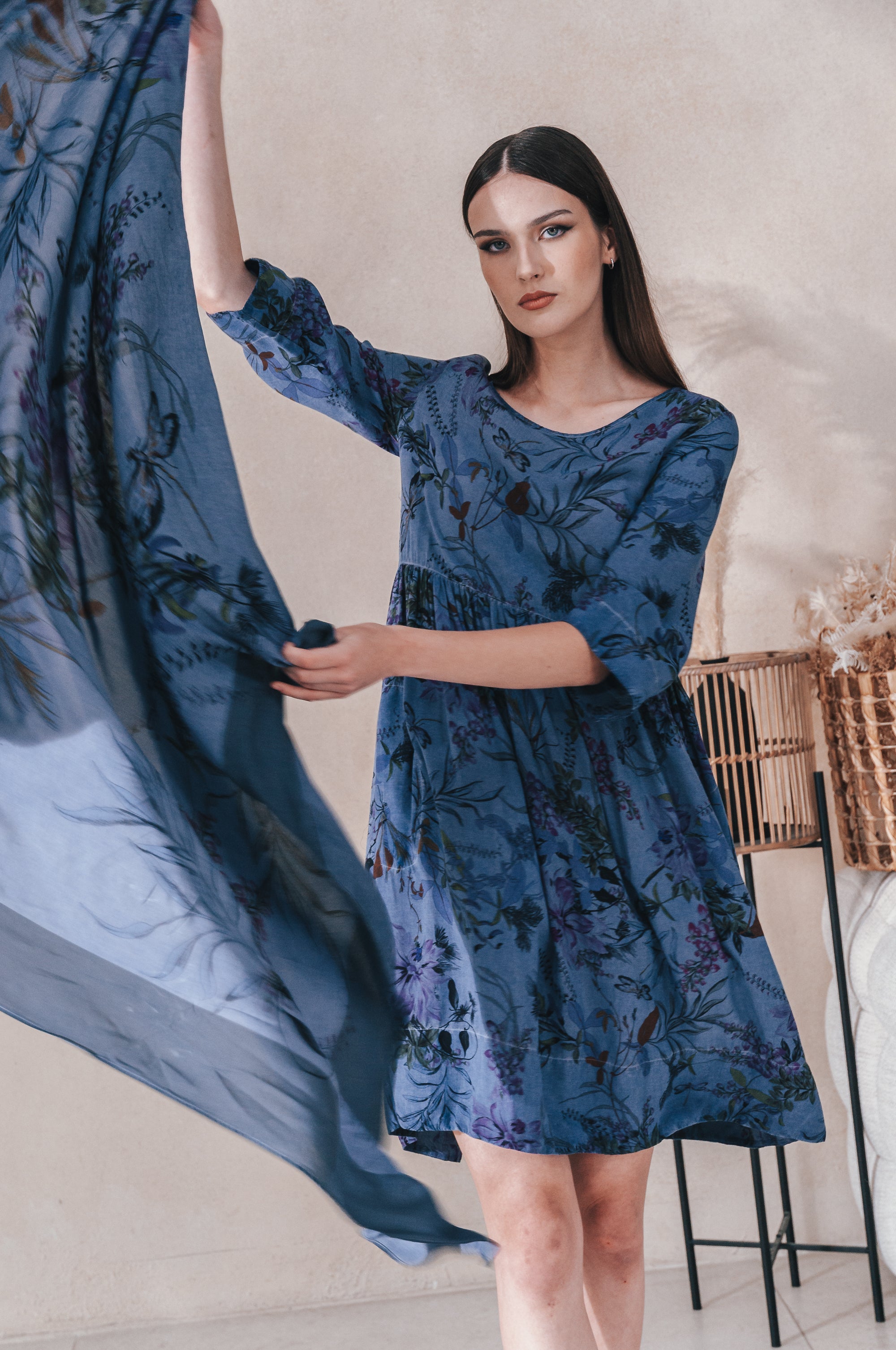 Blooming Dress - Nautico