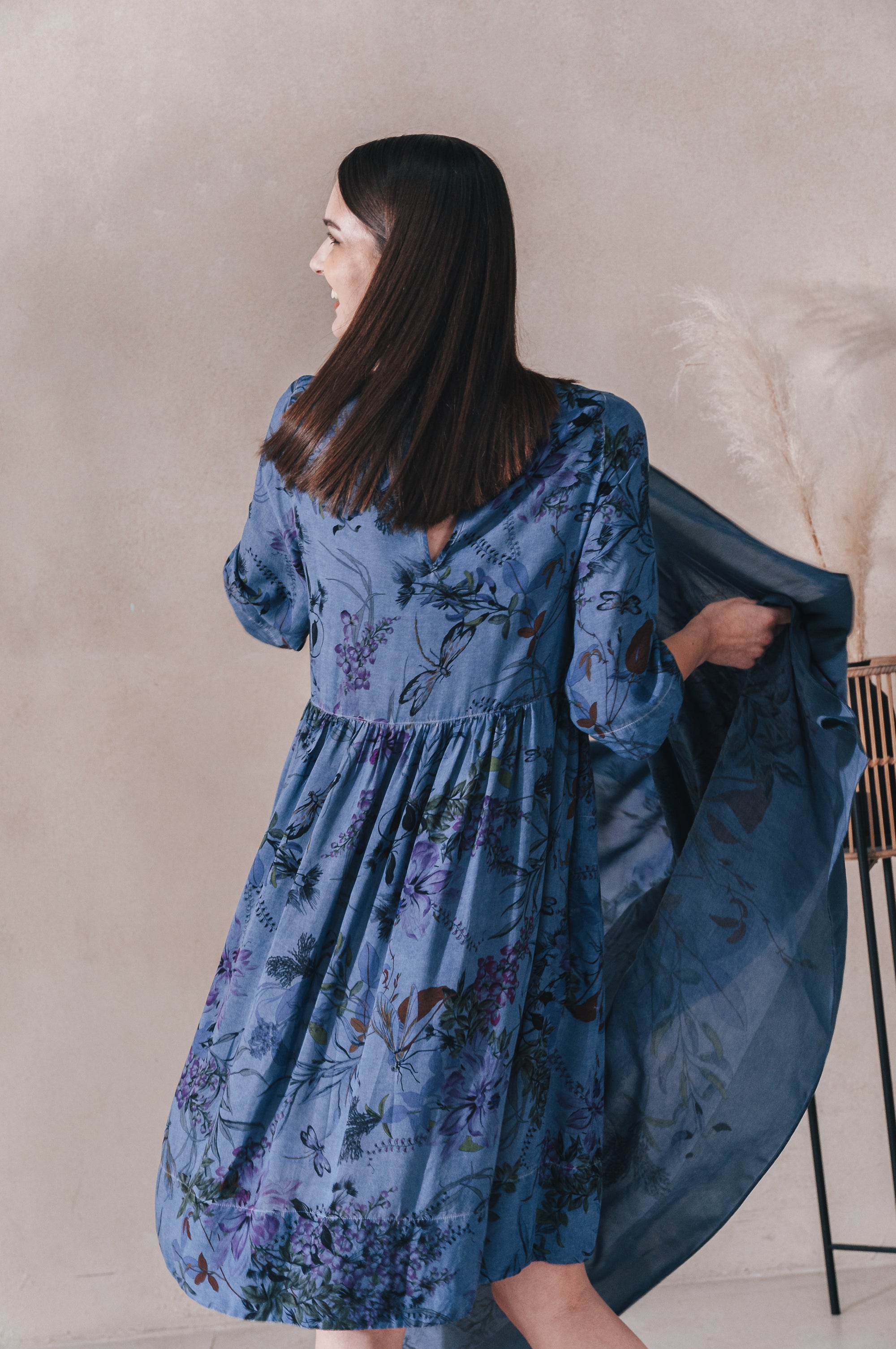 Blooming Dress - Nautico