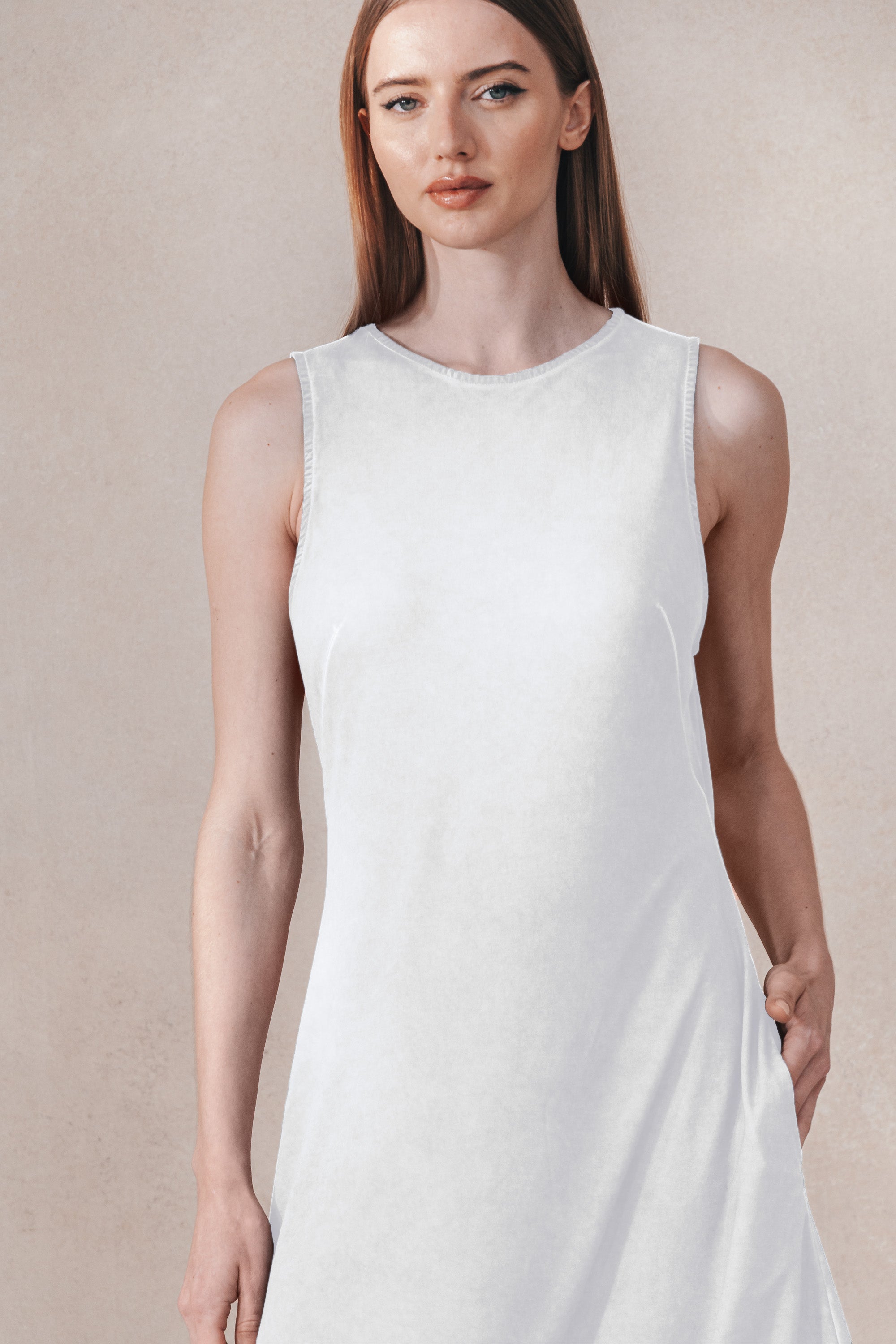 Mademoiselle Dress - White