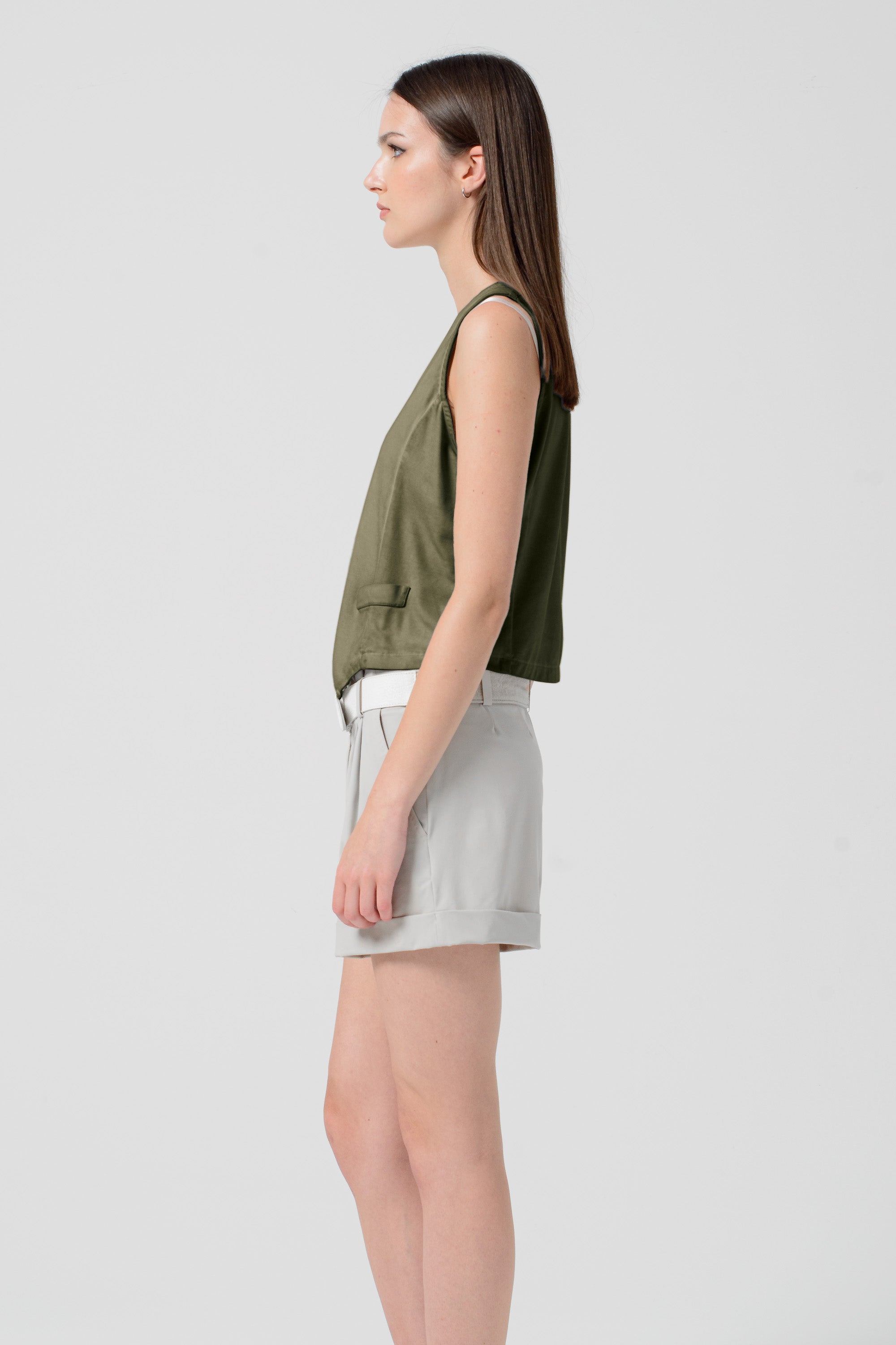 Marconne Vest - Willow